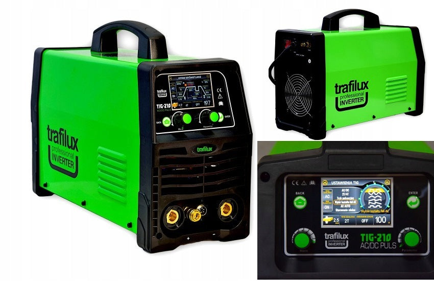 TIG 210 AC/DC PULS welder Synergy TRAFILUX 200A Bi-level