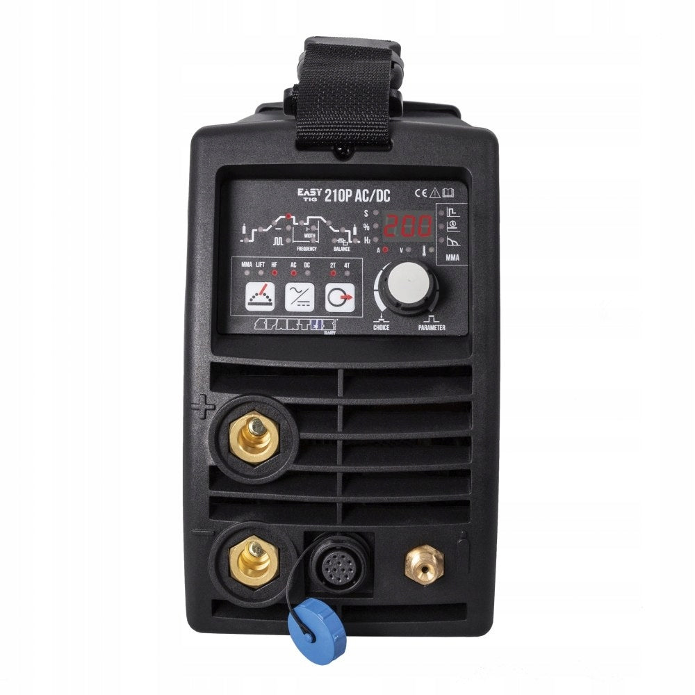 TIG AC/DC EasyTIG 210P SPARTUS welder with mini handle SPE 17 - 4m Manufacturer code EASYTIG210PACDC-PAK-17-4