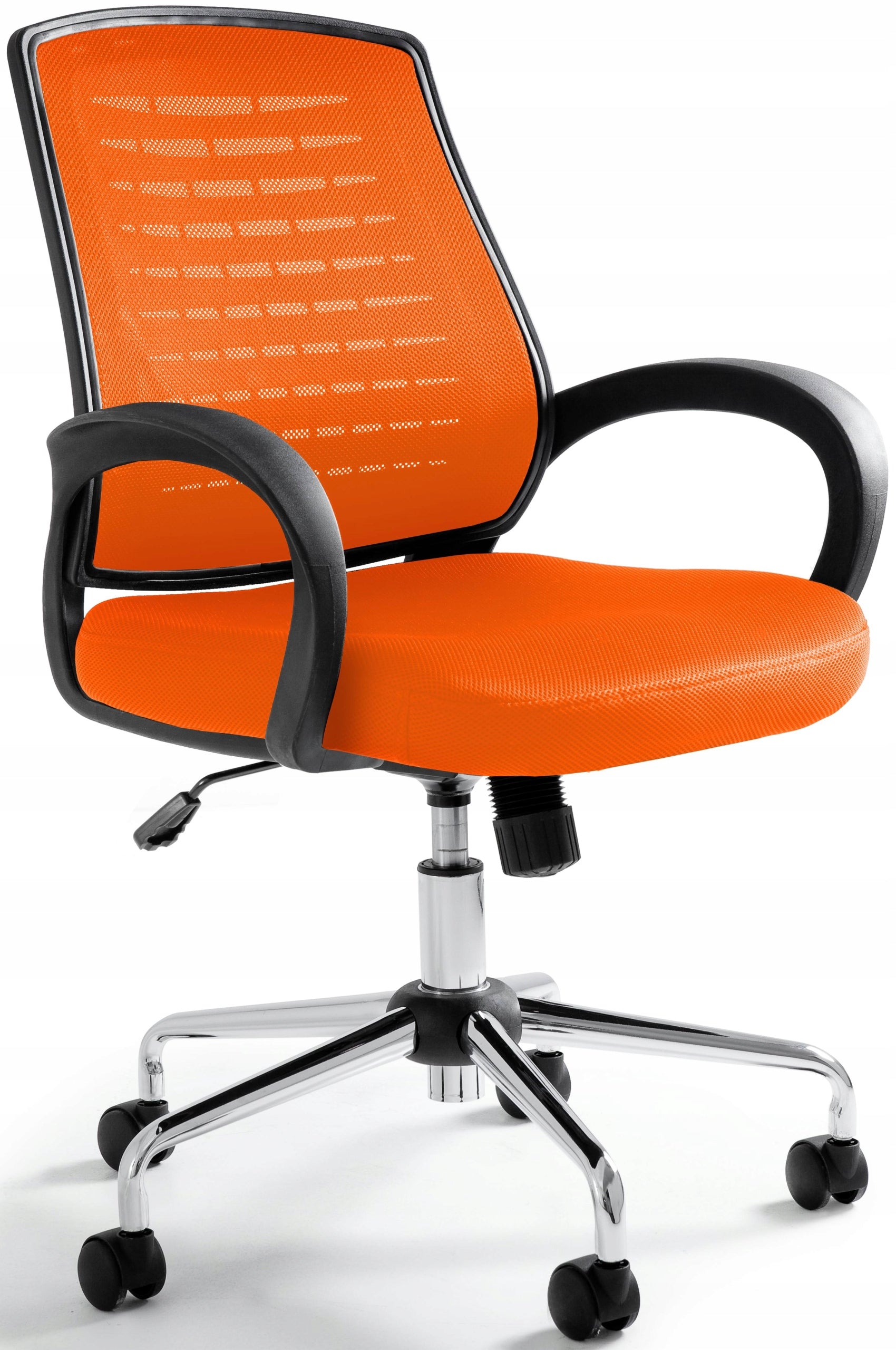 TIGER Armchair Orange Swivel Mesh Fabric Packaging status original