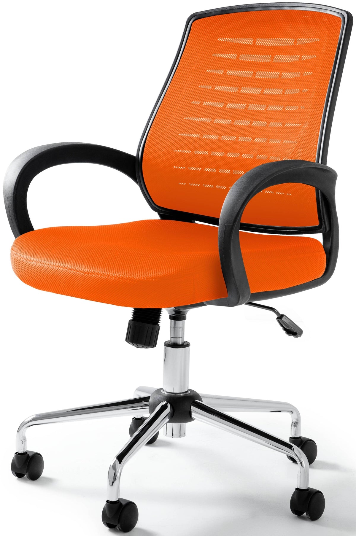 TIGER Armchair Orange Swivel Mesh Fabric