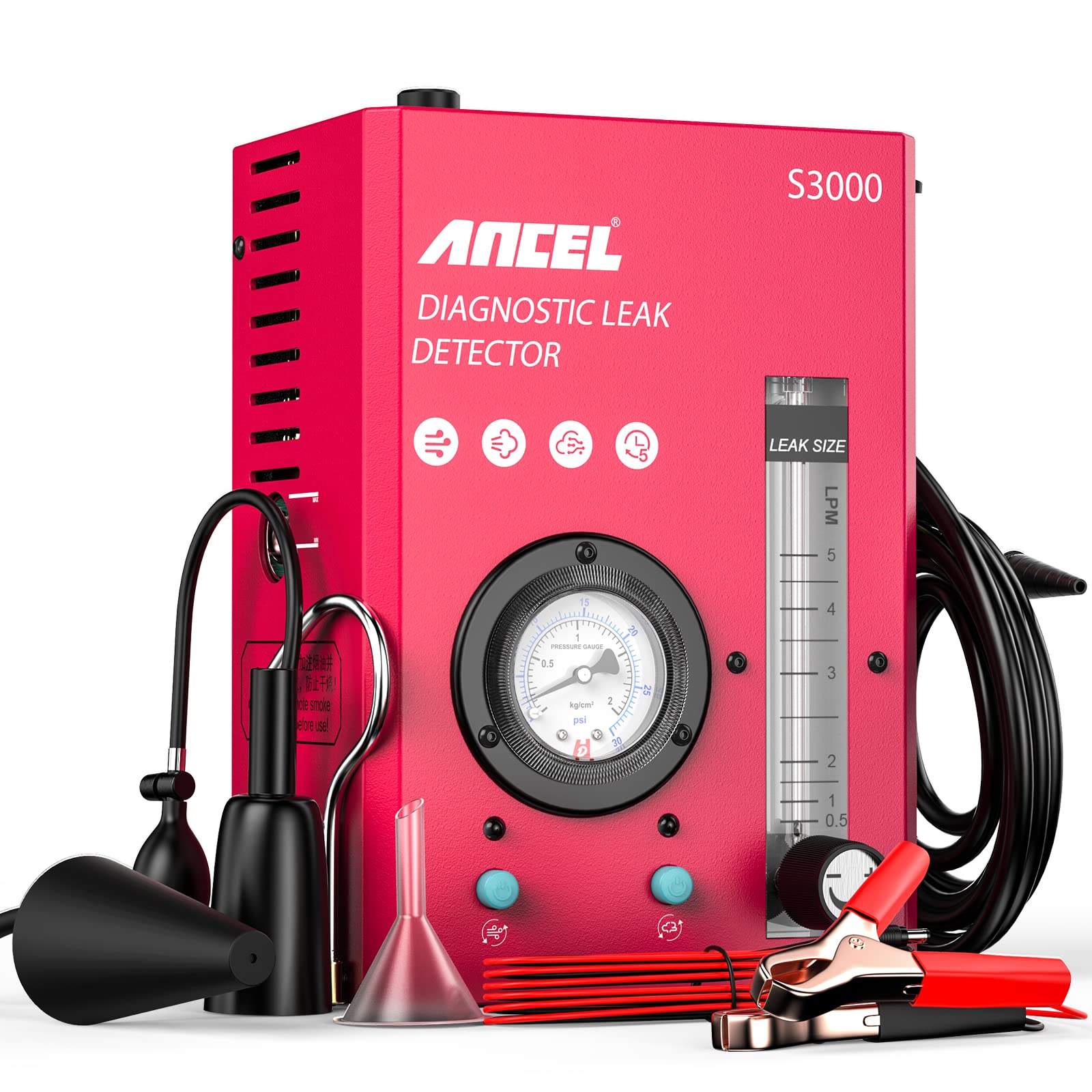 TIGHTNESS TESTER ANCEL S3000 Smoke blower TOP MODEL