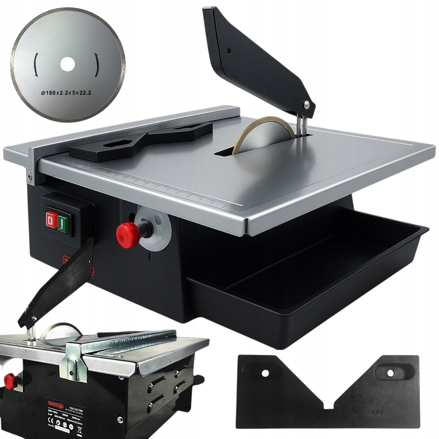 TILE CUTTER SAW TABLE FOR WOOD PANELS 1900W