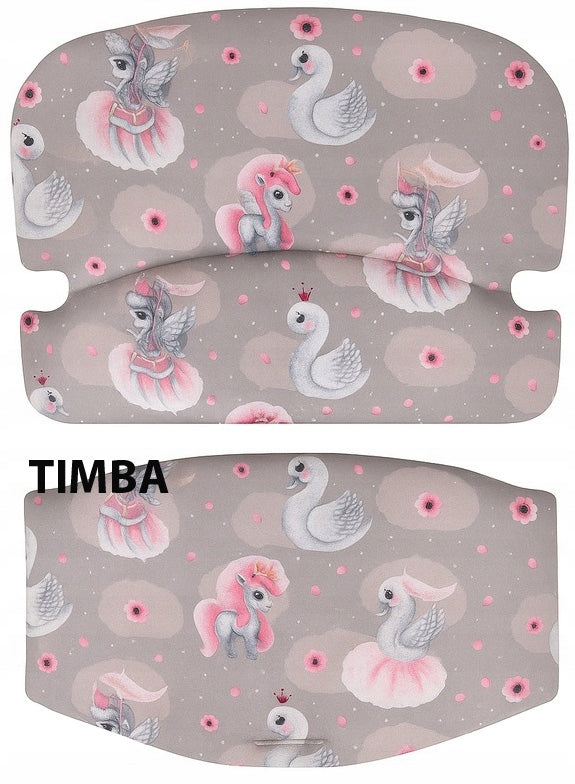 TIMBA pillows for high chair soft thick cotton double-sided
