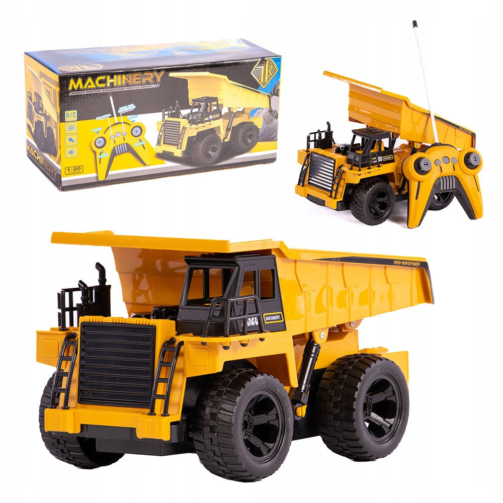 TIPPER CONSTRUCTION VEHICLE REMOTE CONTROLLED REMOTE CONTROL BATTERY