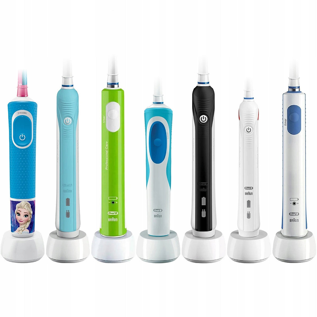 TIPS CARTRIDGES FOR ELECTRIC TOOTHBRUSH BRAUN ORAL-B - SET OF 12 Manufacturer code EB17P ZAMIENNIK DO ORALB VITALITY