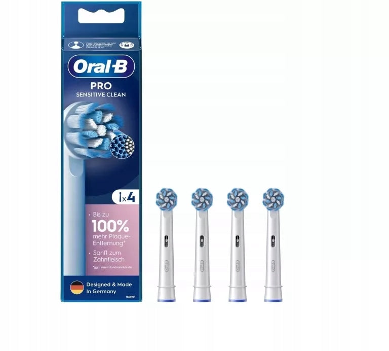 TIPS ORAL B PRO SENSITIVE CLEAN 4 BRUSHES