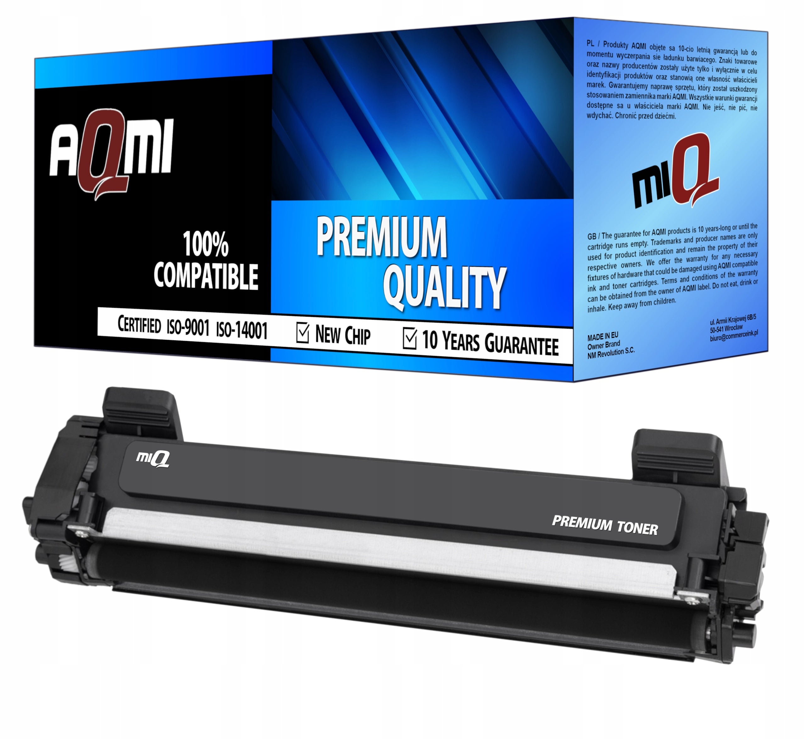 TN-1030 XL Toner Cartridge for Brother HL-1110E, HL-1112E, HL-1210WE, DCP-1510E, DCP-1512E Printers