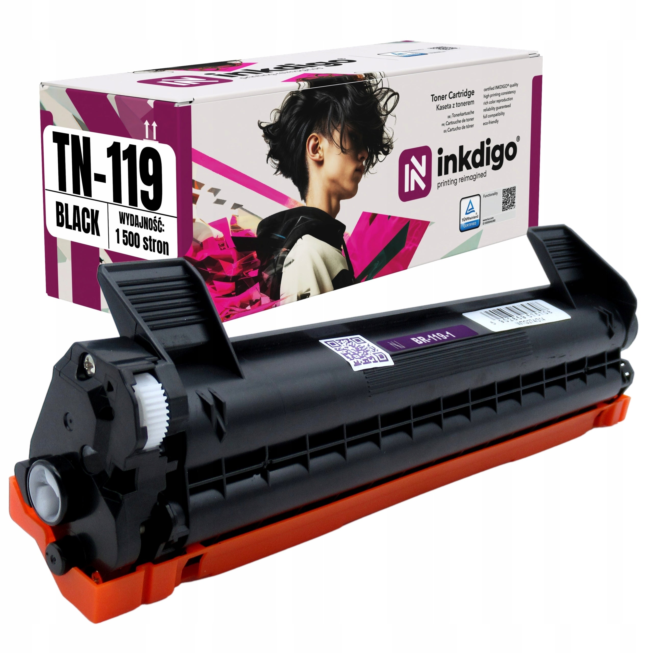 TN-119 XL TONER CARTRIDGE FOR BROTHER DCP L1630W L1632W HL L1230W L1232W PRINTER