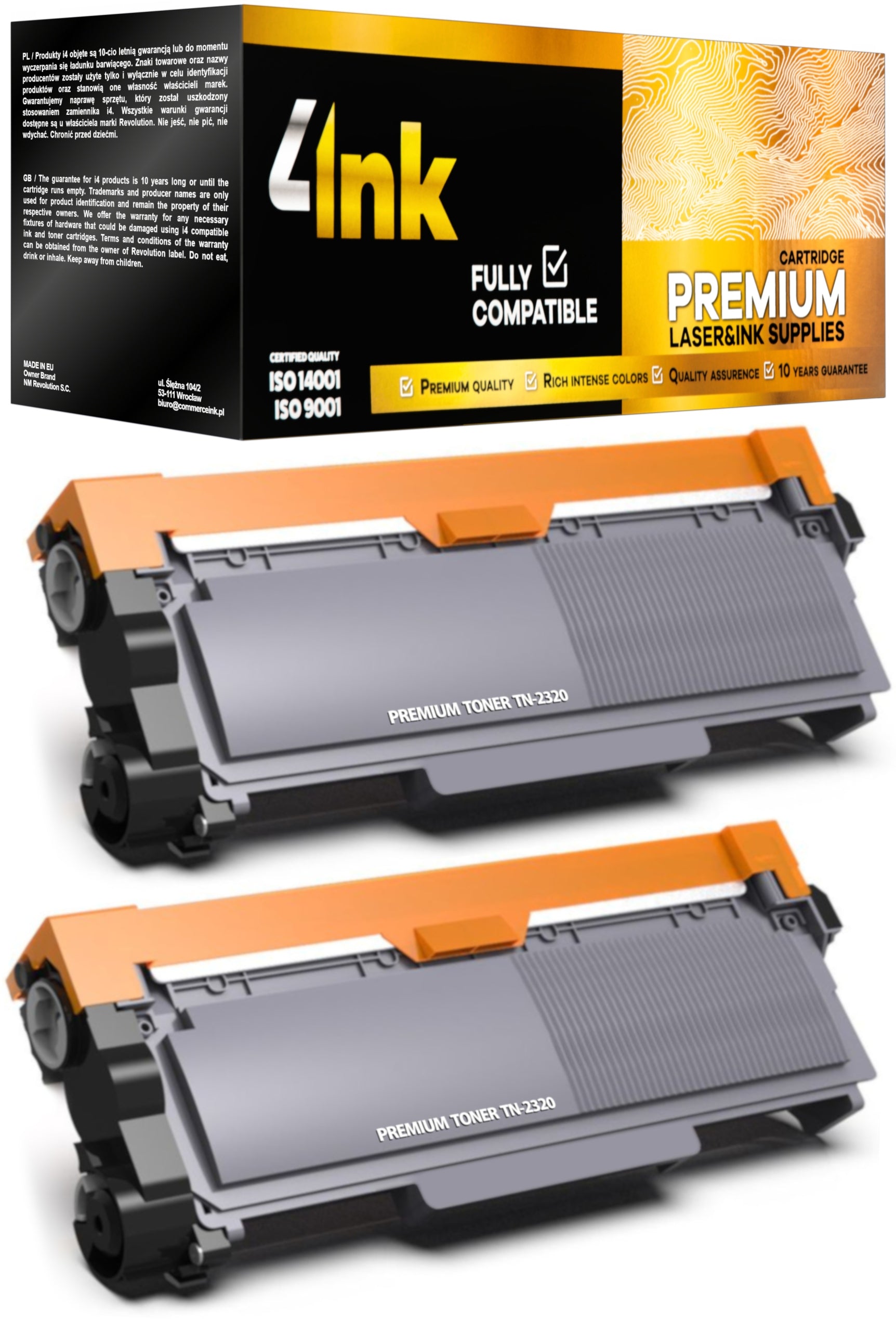 TN-2320 XL TONER CARTRIDGES FOR BROTHER HL-2300D MFC-L2700DW DCP-L2520DW PRINTER