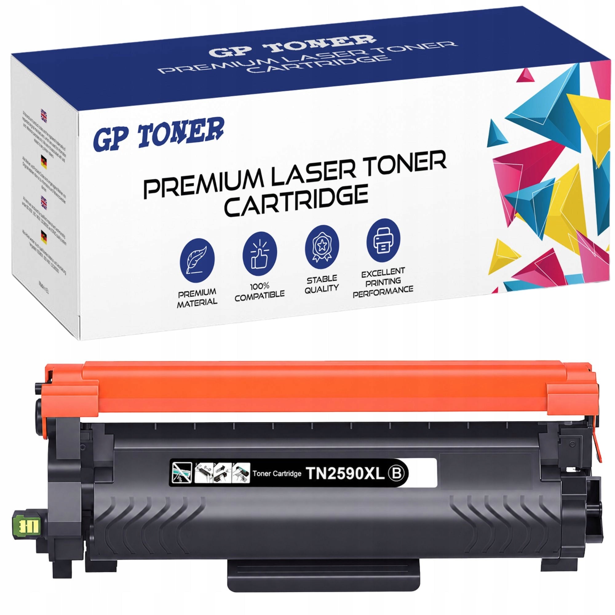 TN-2590 XL Toner Cartridge for Brother HL-L2442DW HL-L2402D MFC-L2802DW MFC-L2922DW