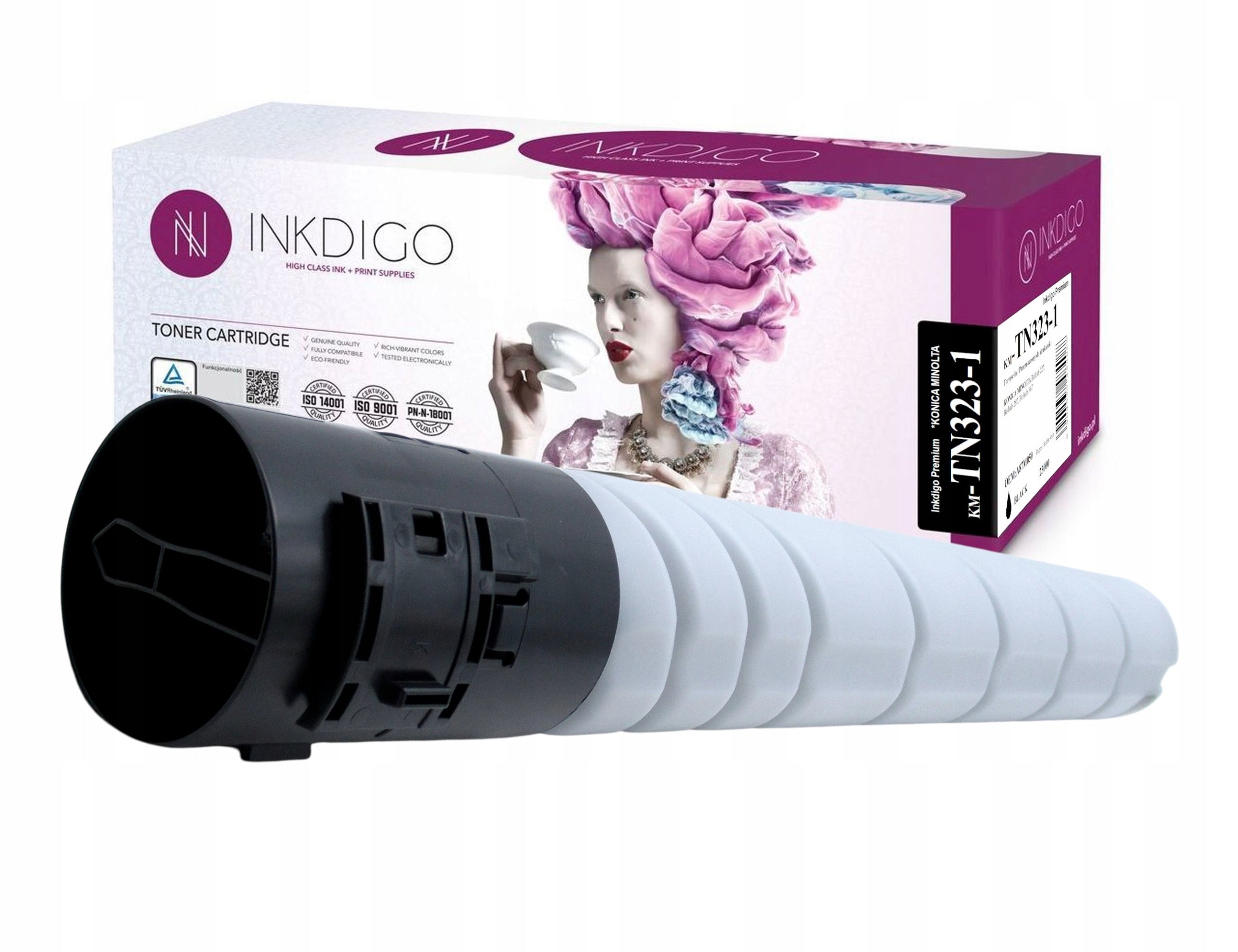 TN-323 Toner cartridge for Konica Minolta Bizhub 227 287 367 TN323 A87M050
