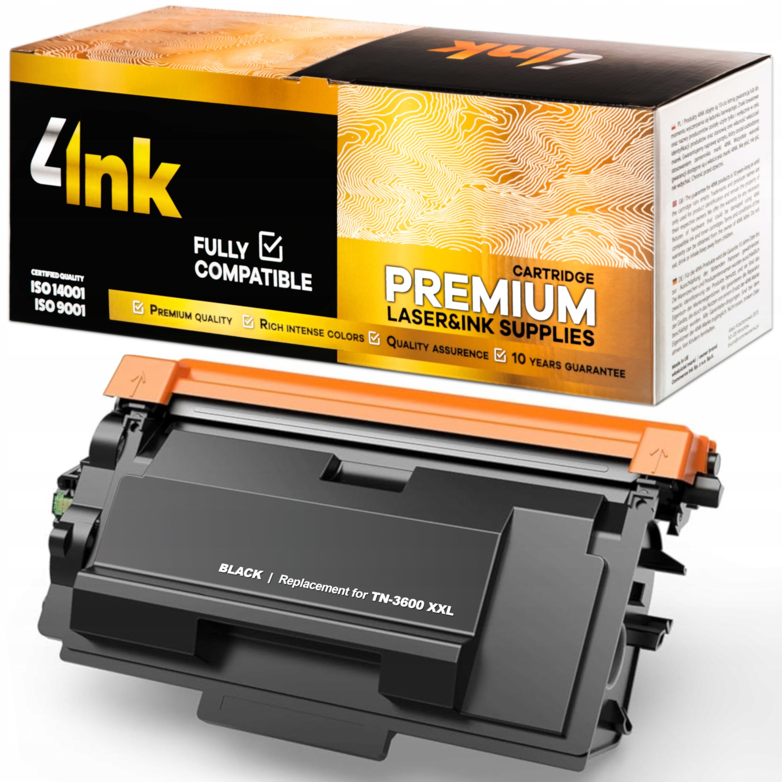 TN-3600 XXL Toner Cartridge for Brother HL-L5210DW, HL-L6210DW, MFC-L5710DW, DCP-L5510DW