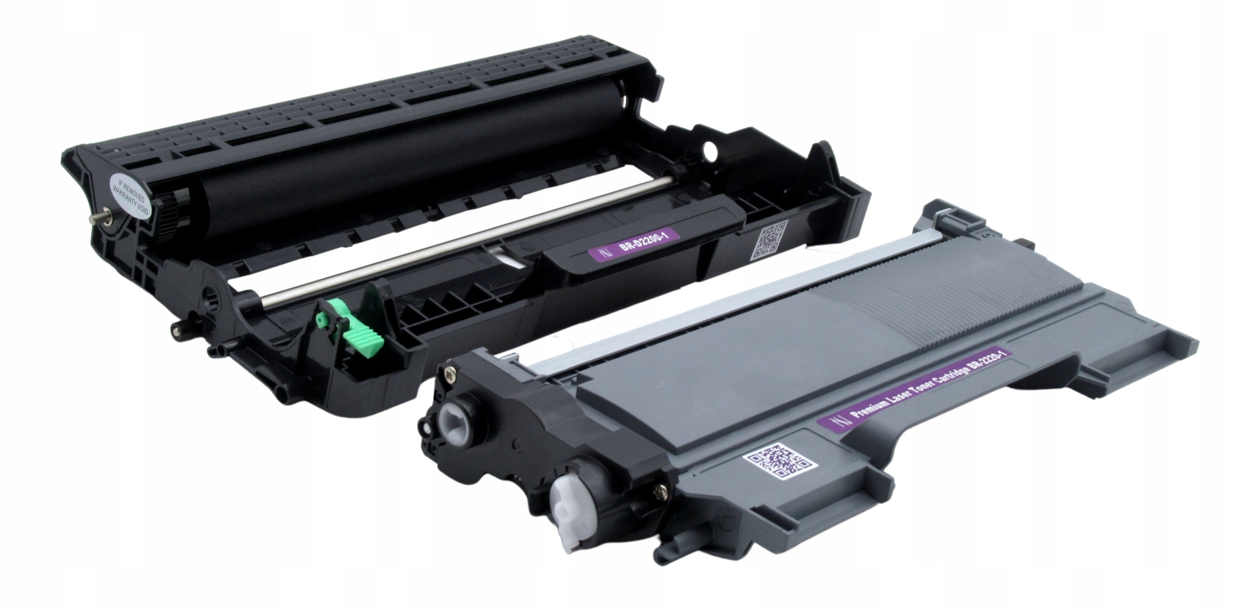 TN2220 toner cartridge and DR2200 drum for BROTHER DC-7055 DCP-7057 HL-2130 printer Manufacturer code DR-2200 / TN-2220 / DCP-7055 HL-2130