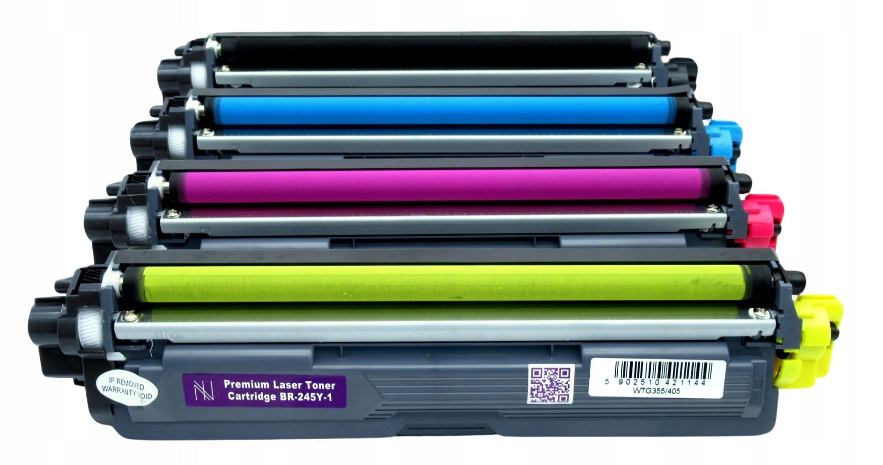 TN241 TN-245 XL - 4x TONERS FOR BROTHER DCP9020CDW MFC9140CDN PRINTER Manufacturer code TN241/245 CMYK