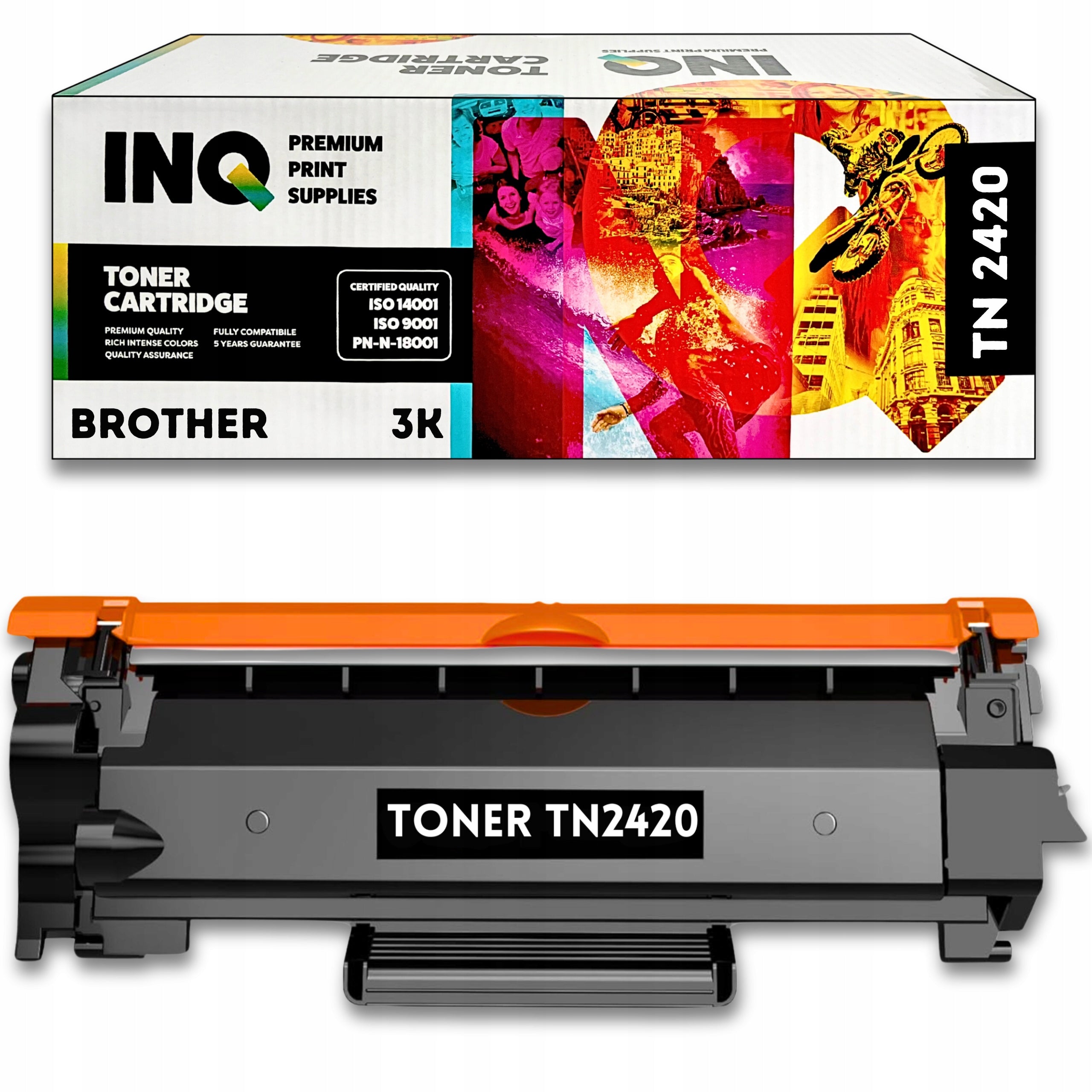 TN2420 toner cartridge for Brother | CERTIFIED
