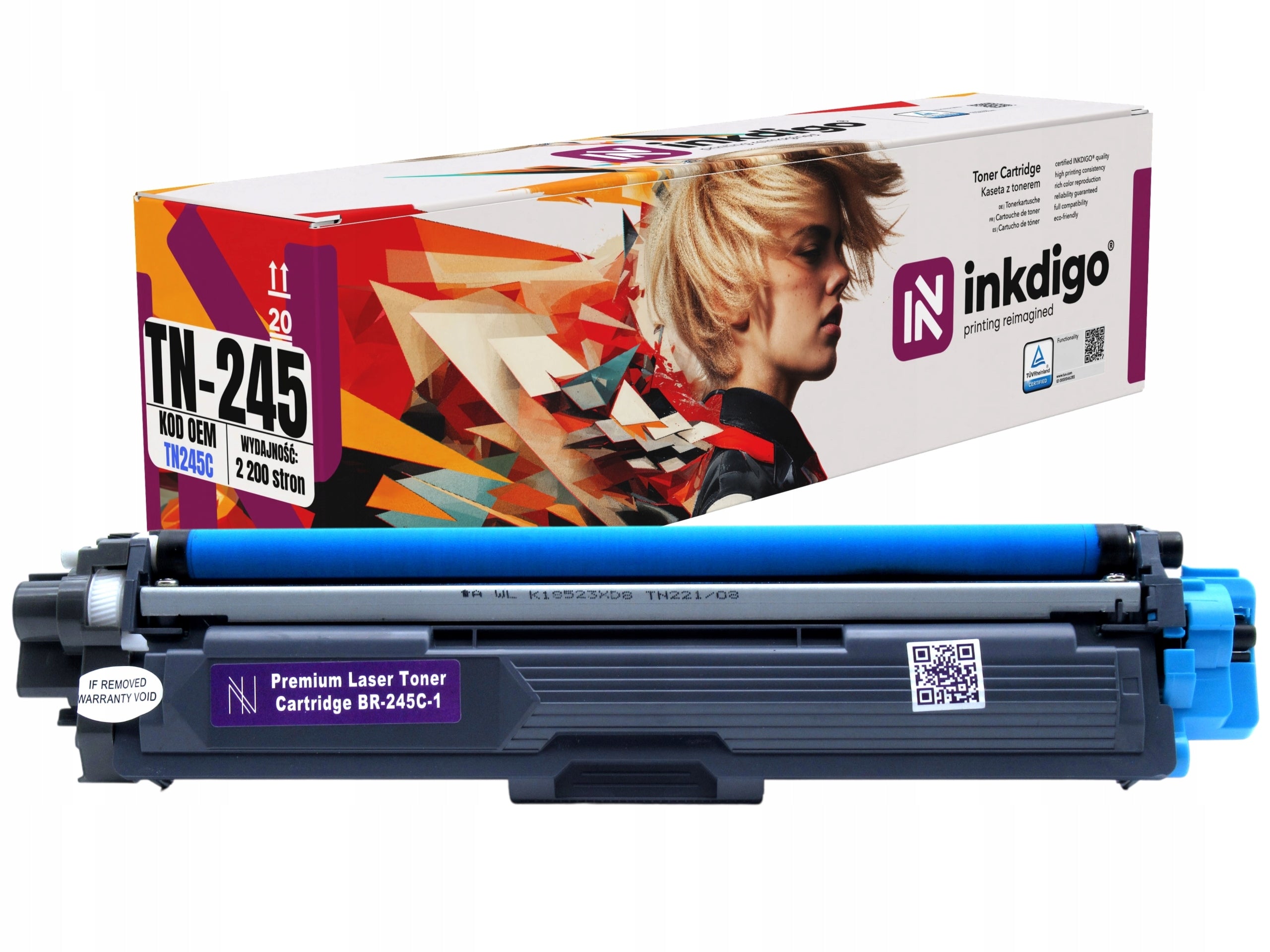 TN245C TN 245 toner cartridge for BROTHER HL-3140CW printer