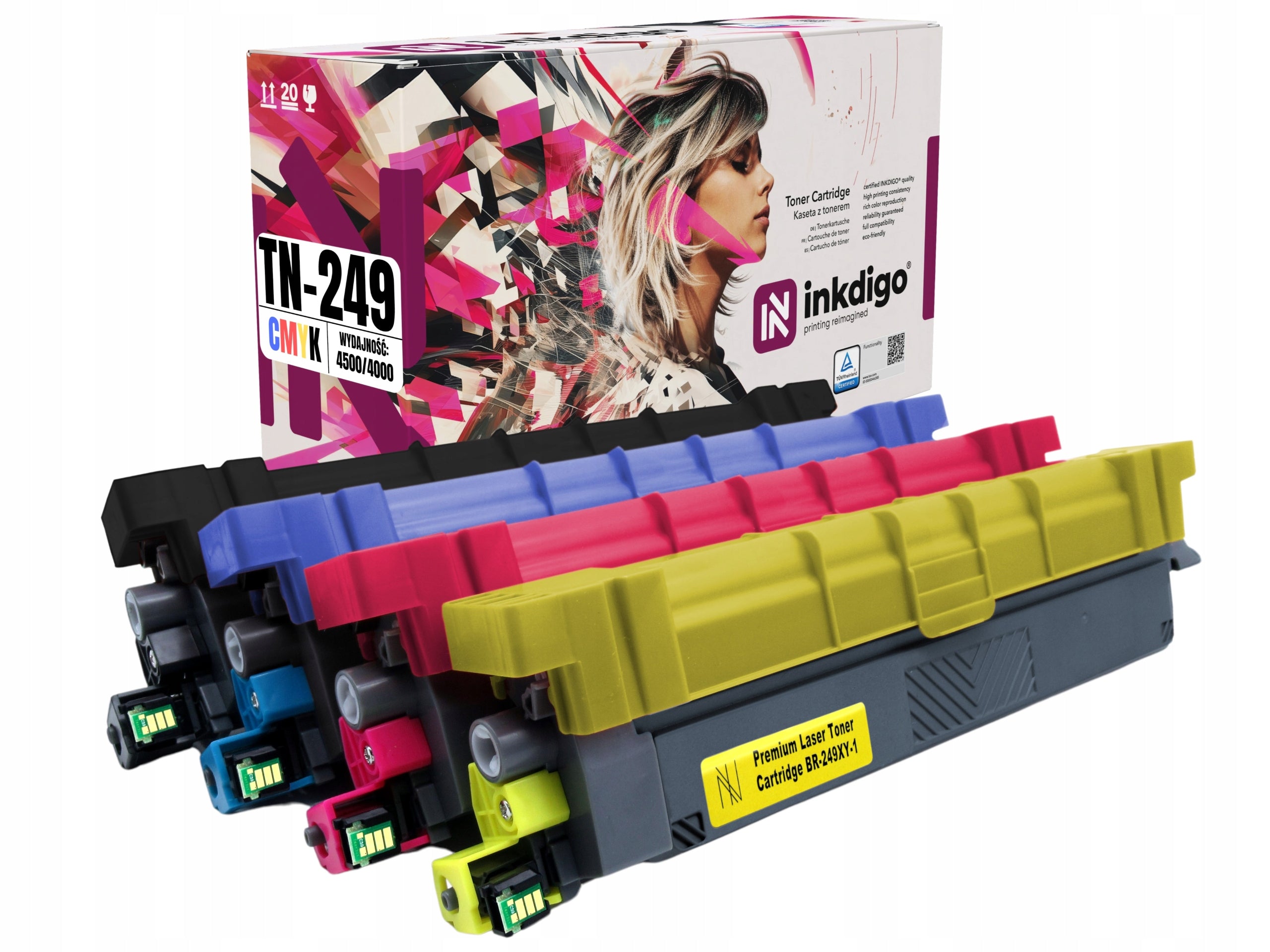 TN249 REPLACEMENT TONER CARTRIDGES FOR BROTHER HL-L8230 HL-L8240 MFC-L8340 PRINTER