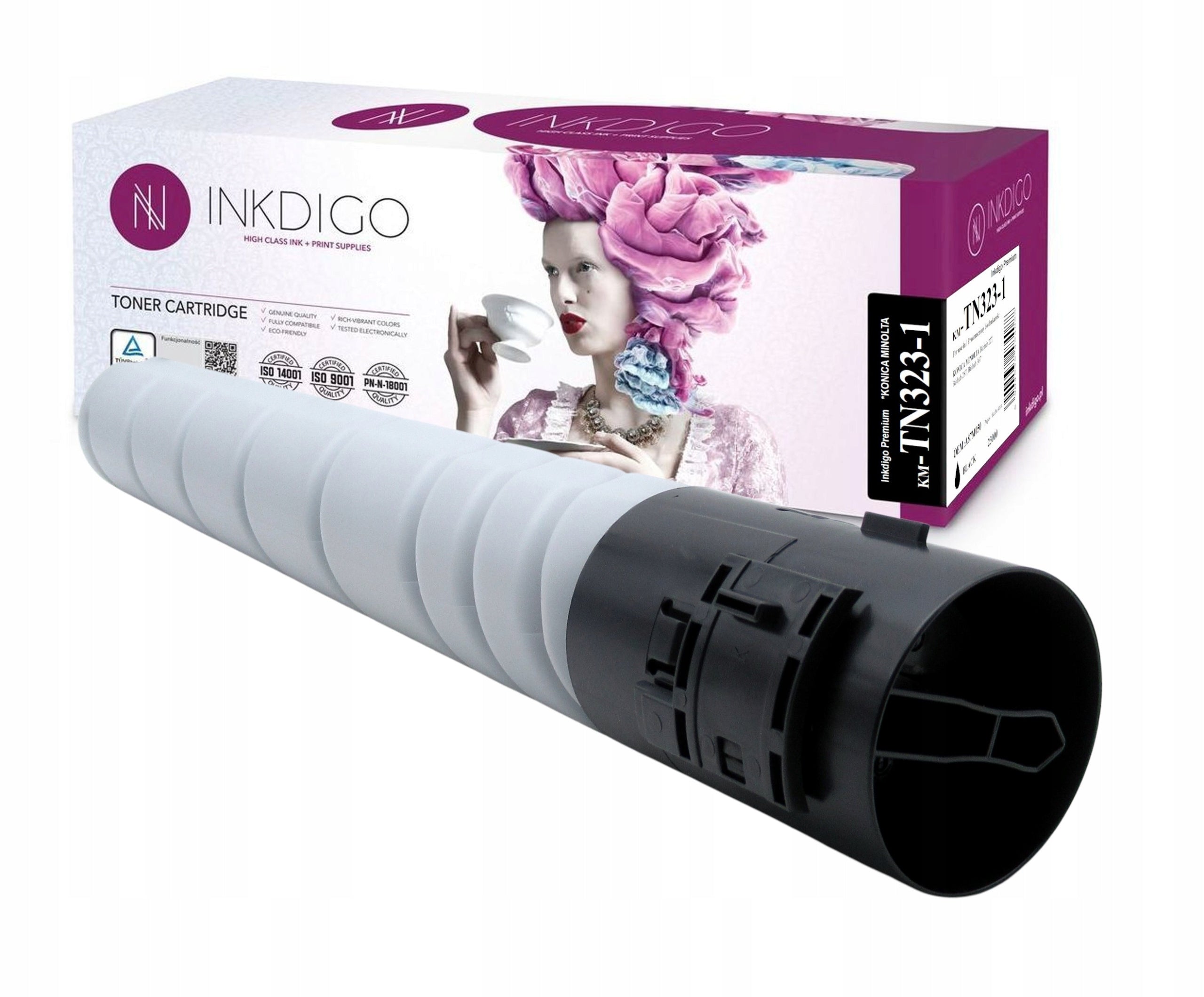 TN323 Toner cartridge for BIZHUB 227 367 A87M050