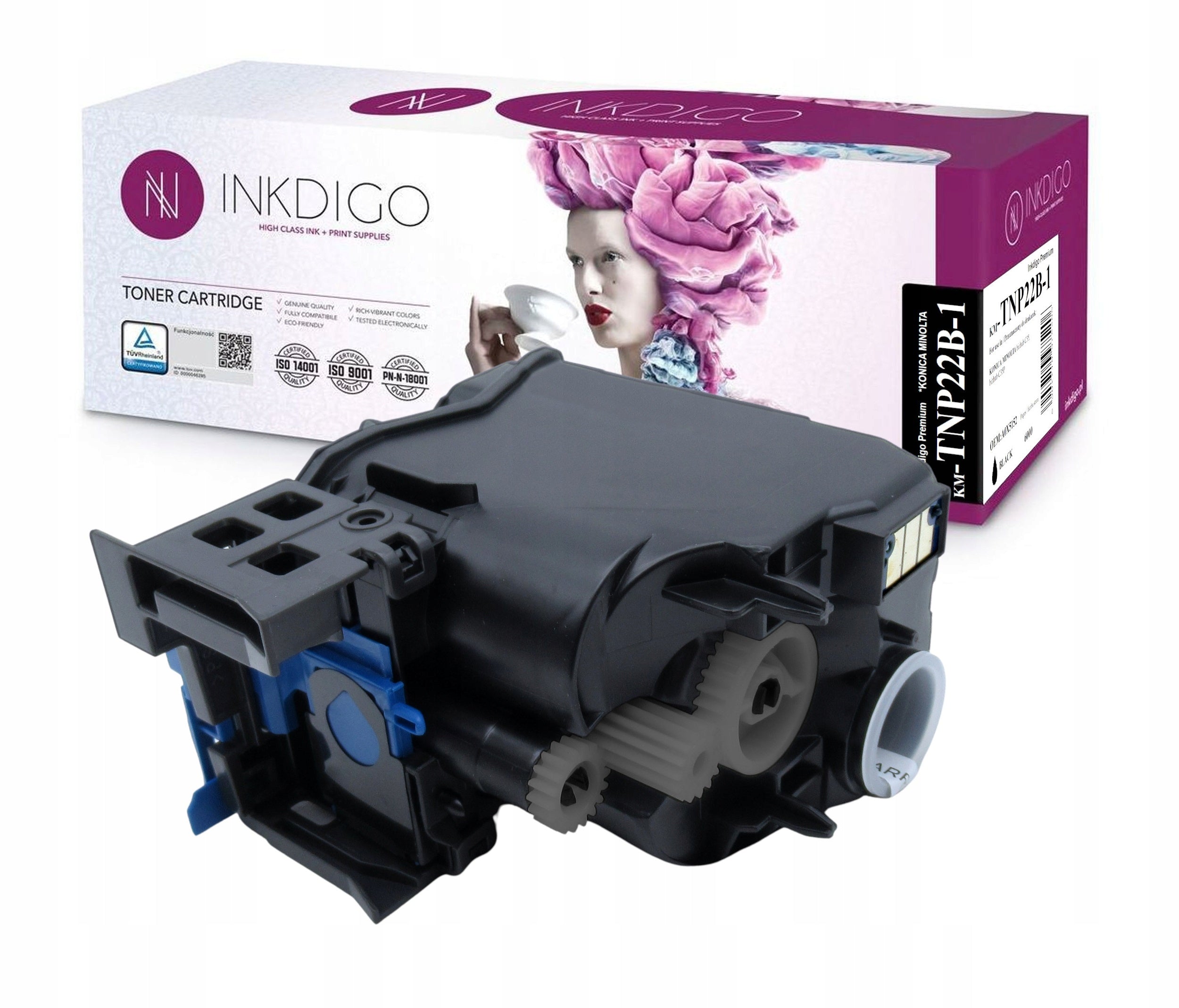 TNP-22K replacement for KONICA MINOLTA Bizhub C35