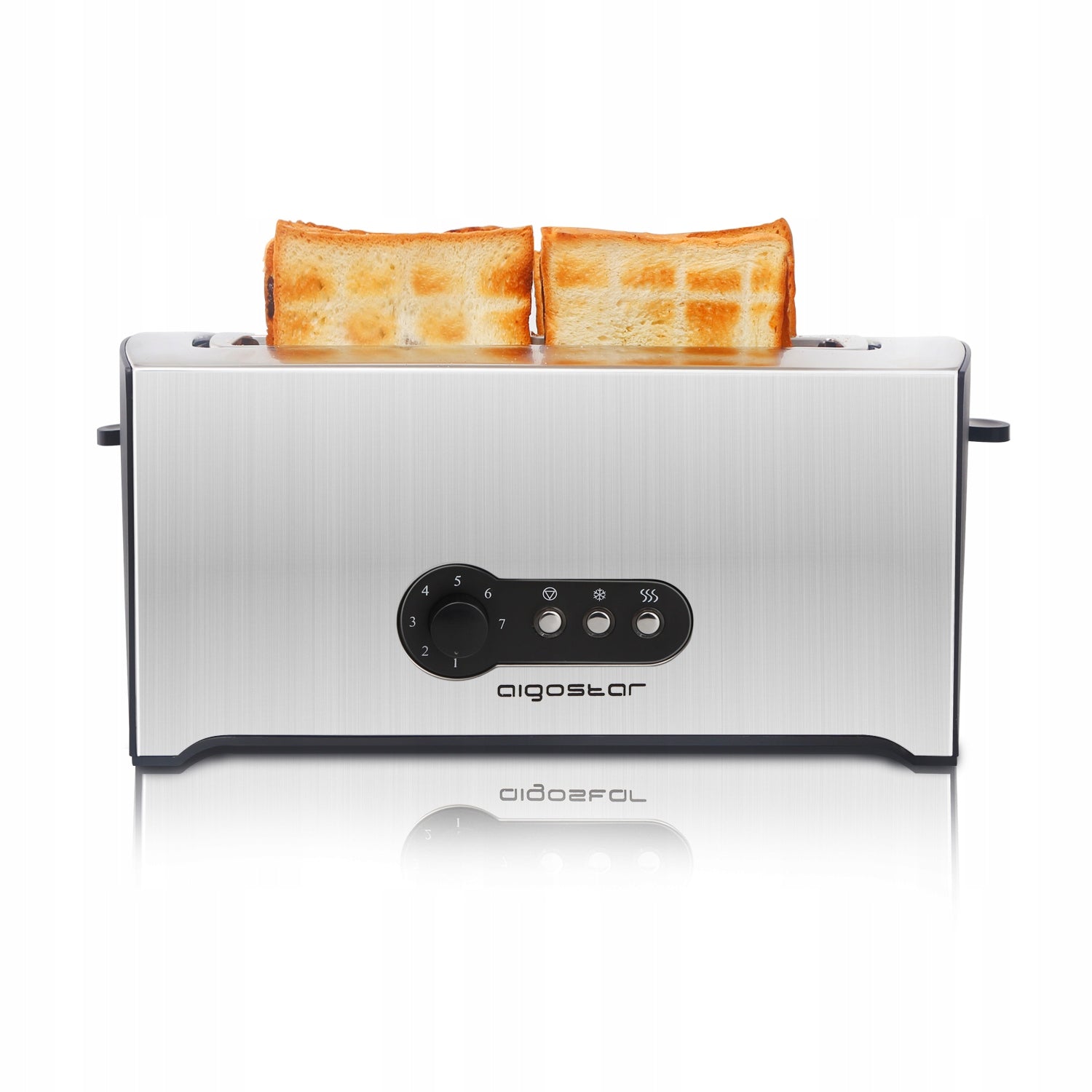 TOASTER ADJUSTABLE Aigostar Sunshine silver/grey 1600 W #922