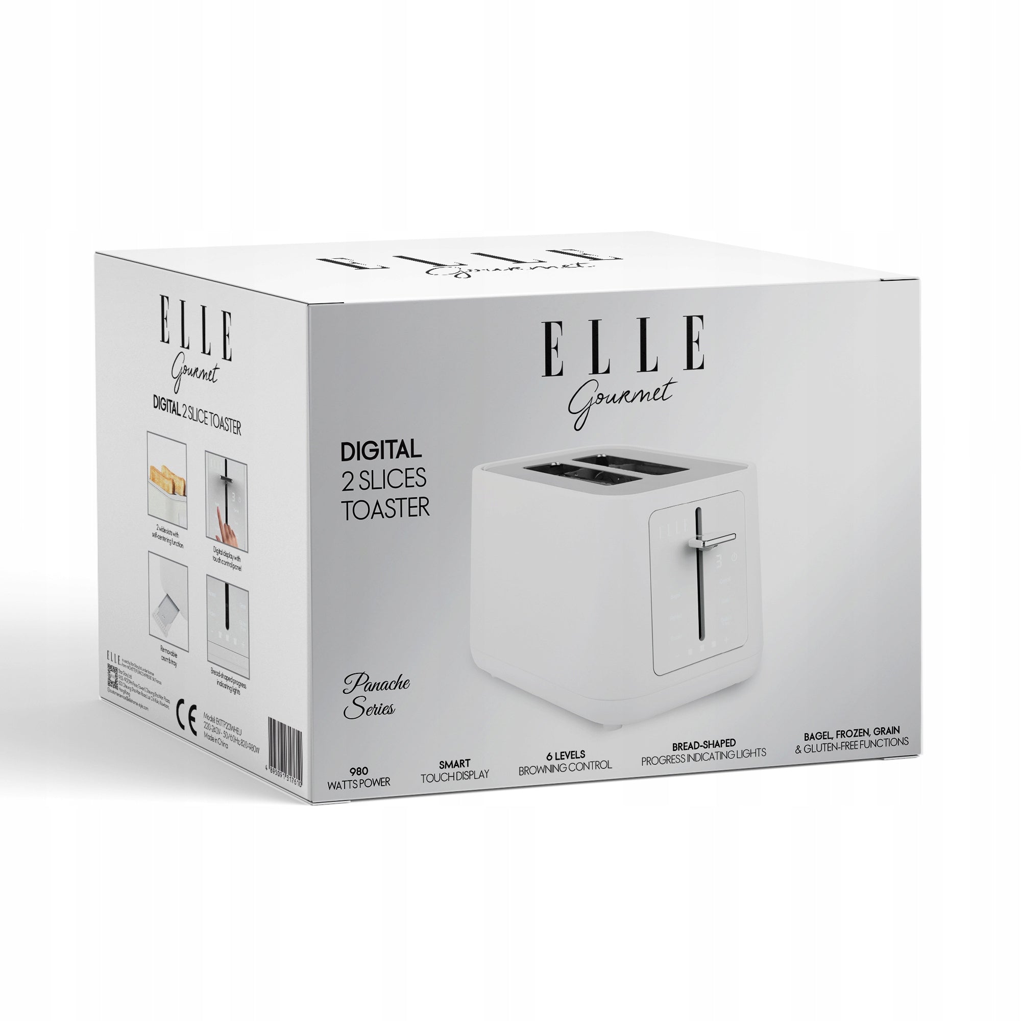 TOASTER OVEN ELLE PANACHE 980W WHITE Brand no brand