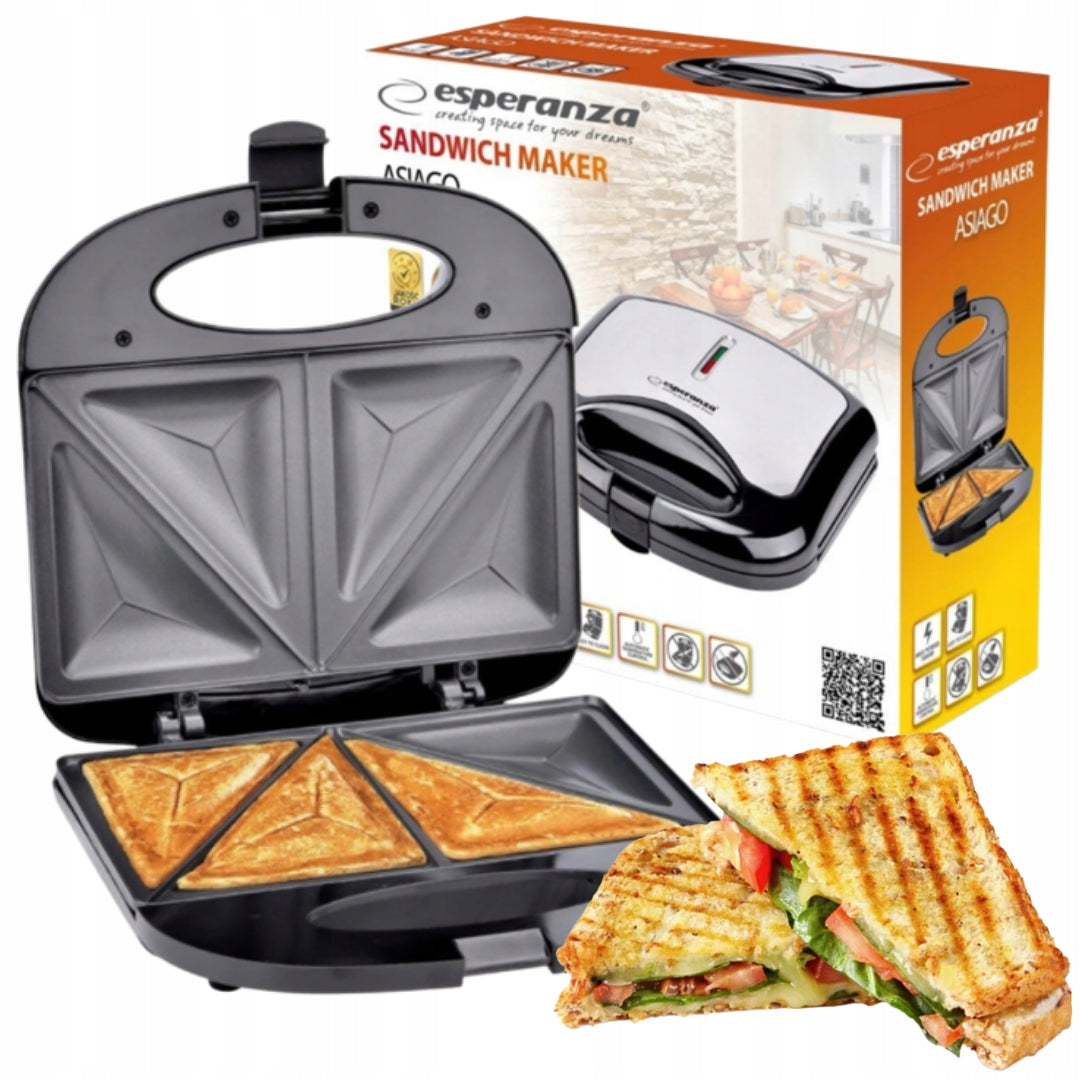 TOASTER SANDWICH TOAST SANDWICH QUICK 1000W POWER
