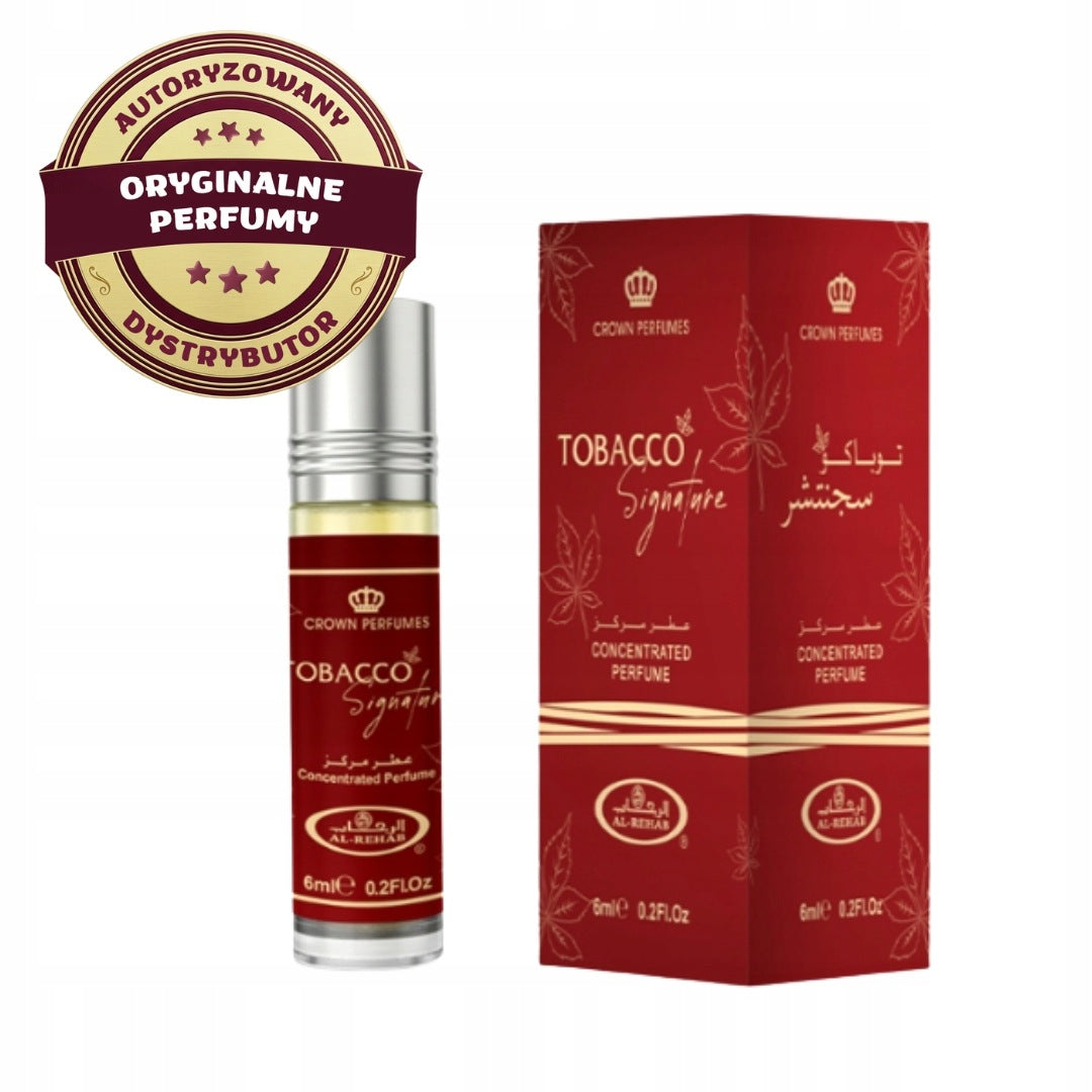 TOBACCO SIGNATURE Perfume in CPO Oil 6 ml | Al Rehab