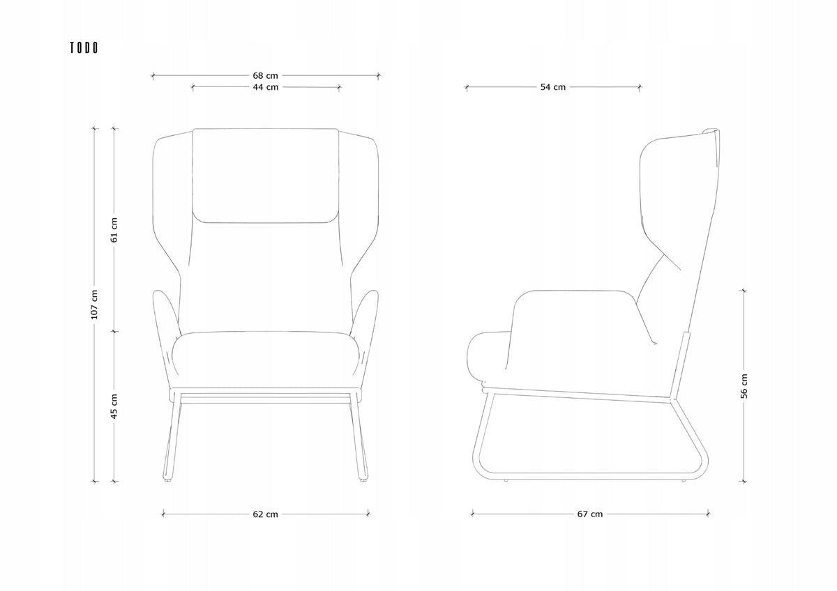 TODO Unique lounge chair for office bedroom living room elegant grey Brand Unique
