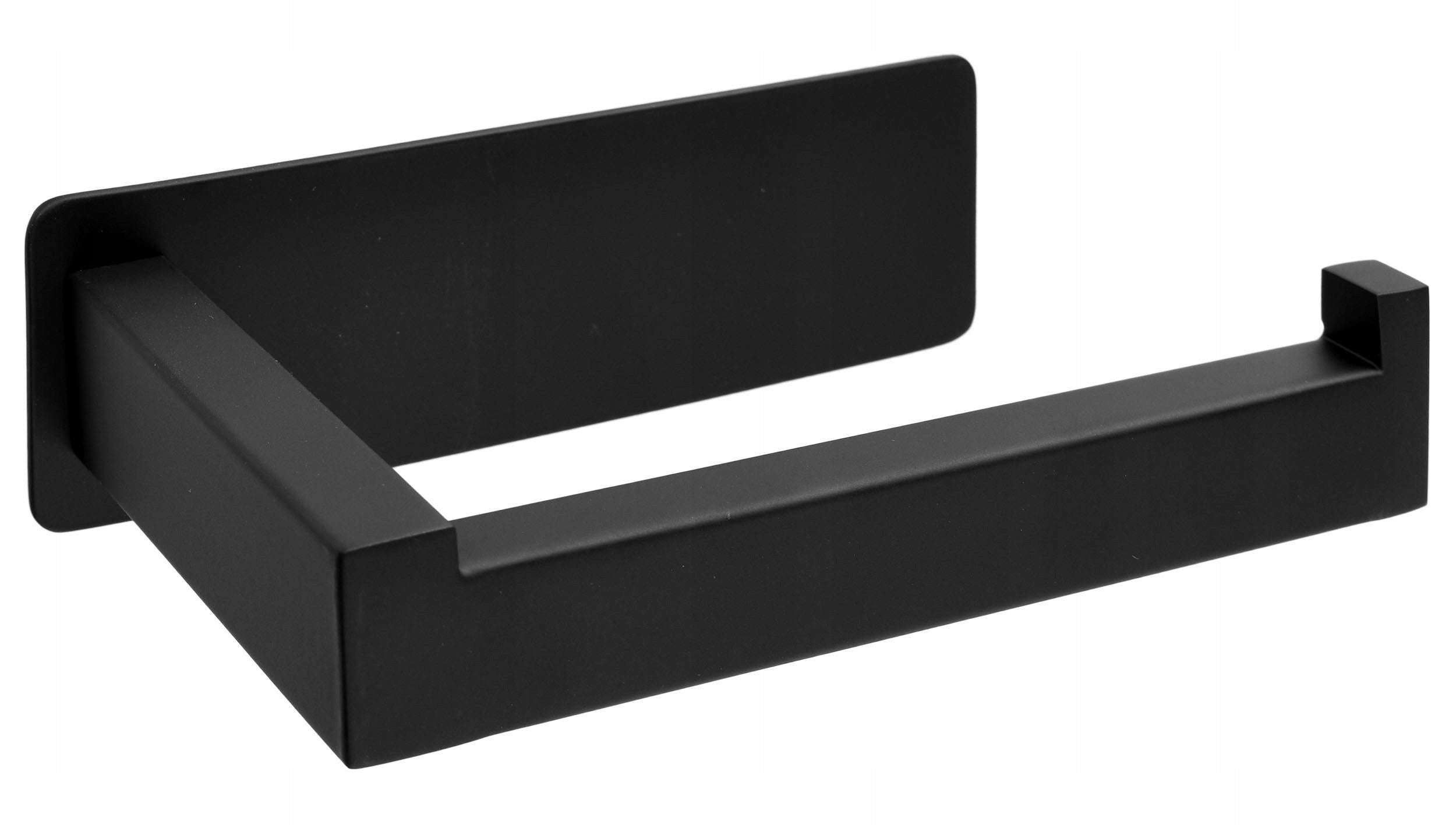 TOILET PAPER HANGER HOLDER BLACK LOFT WALL GLUED TO GLUE