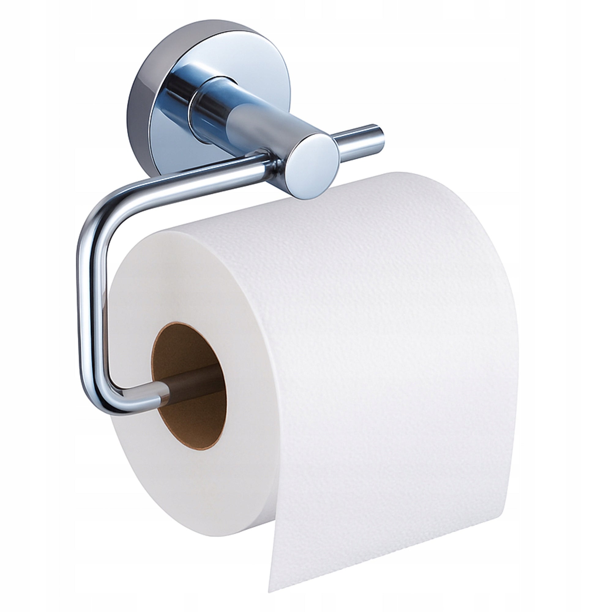 TOILET PAPER HANGER HOLDER SILVER FOR PINS STAINLESS STEEL ROD