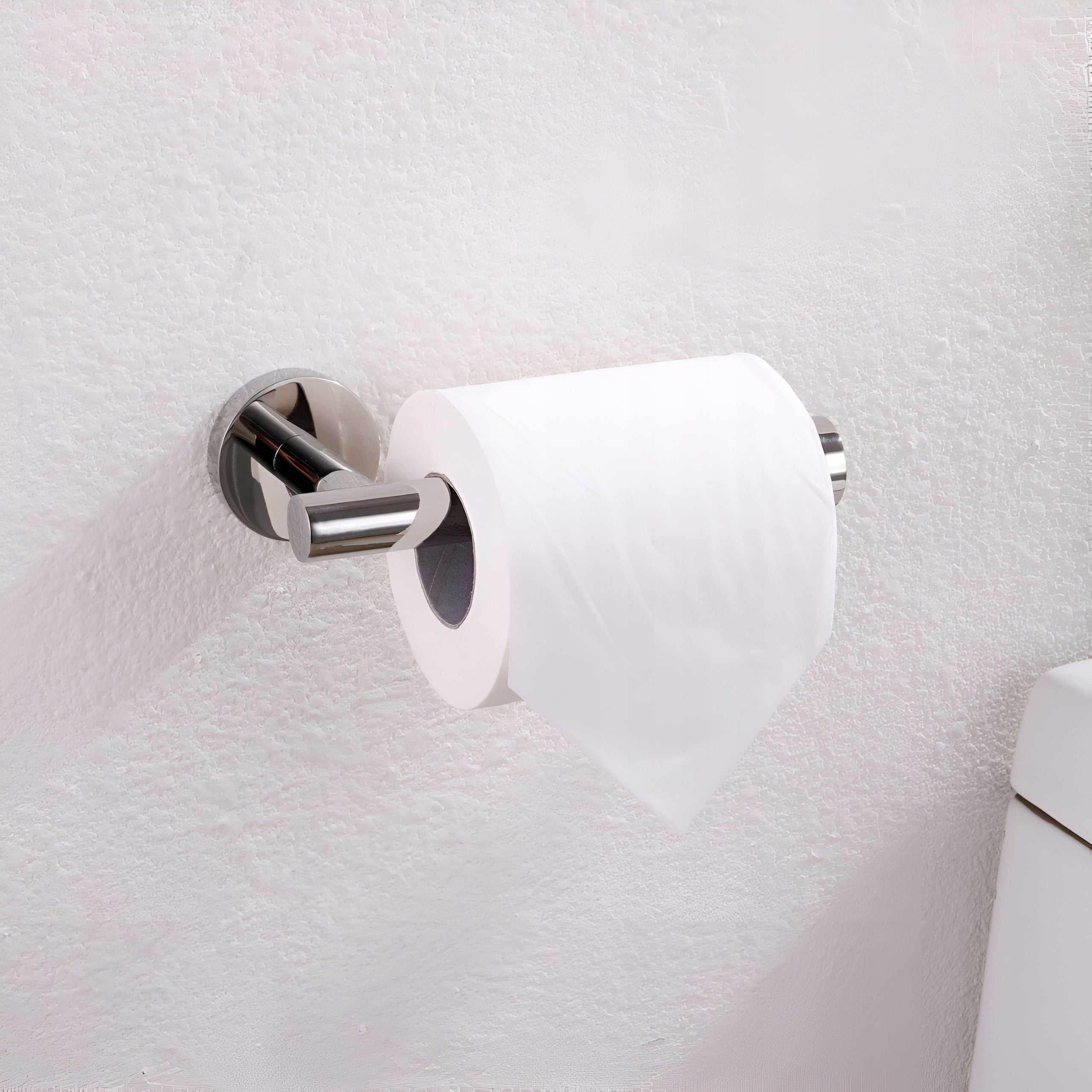 TOILET PAPER HOLDER HANGER METAL BATHROOM DELVANT ESVAN CHROME Manufacturer code ESVAN UCHWYT NA PAPIER TOALETOWY PROSTY CHROM