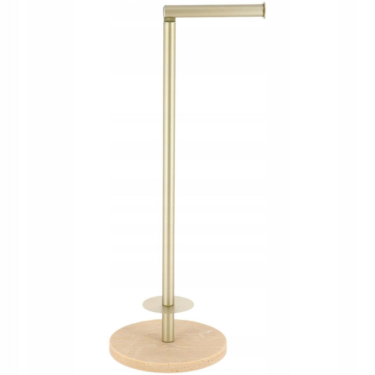 TOILET PAPER STAND Metal Paper Roll Holder FREESTANDING Packaging status original