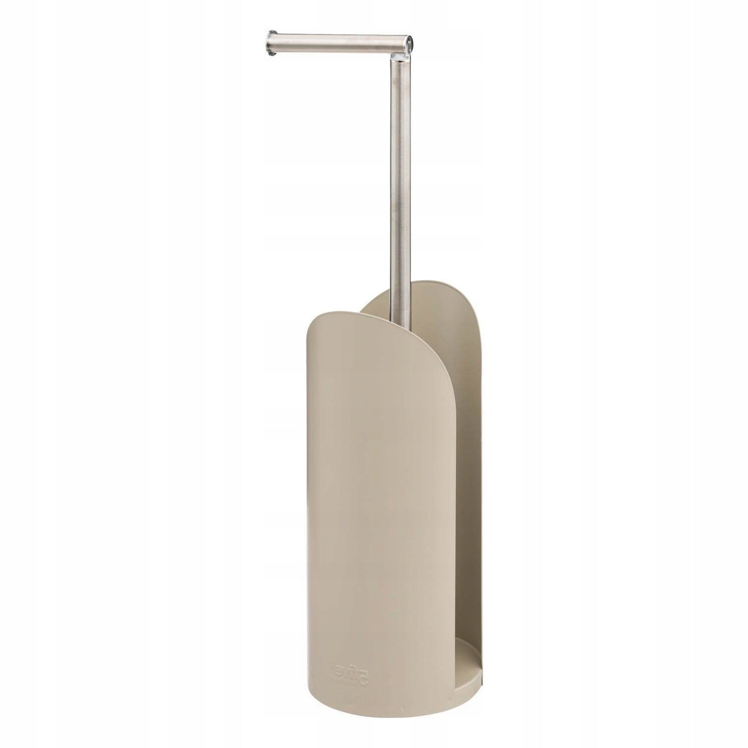 TOILET PAPER STAND STAINLESS STEEL 15 X 15 X 60 CM BEIGE