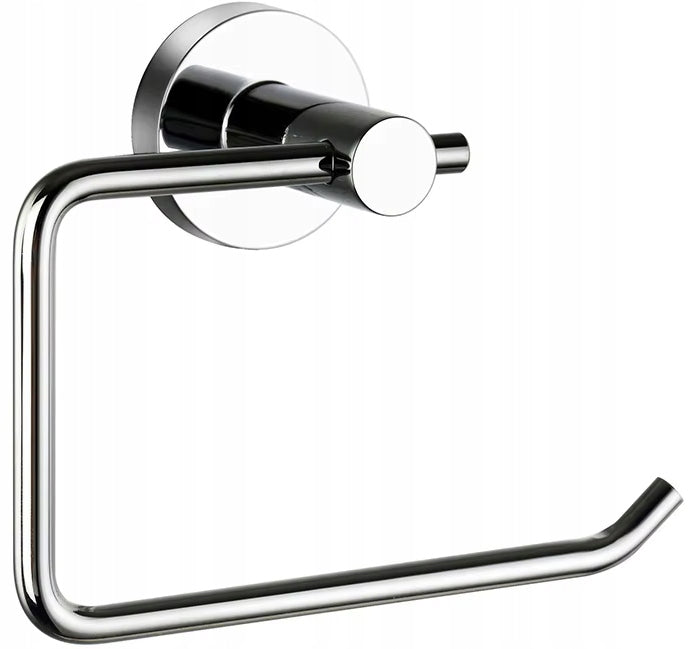 TOILET PAPER WALL HANGER HOLDER FOR TOILET METAL SILVER