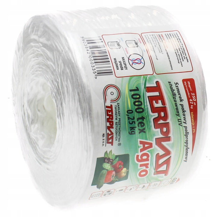 TOMATO CLIPS CLASPS HANDLE PAPER CLIP 200 pieces + STRING WHITE 250m Product width 2.2 cm