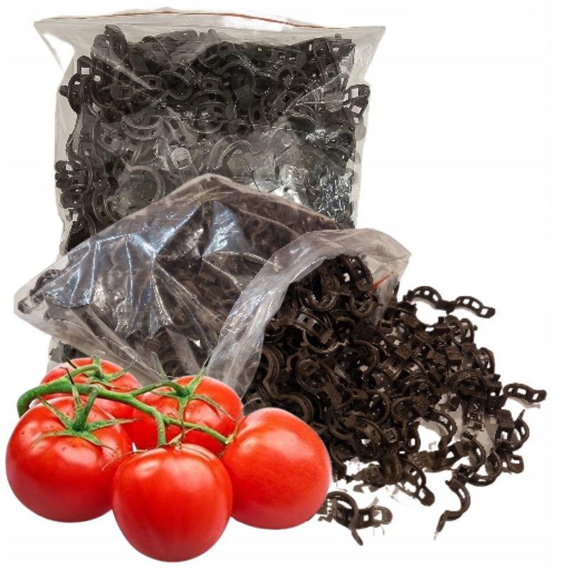 TOMATO CLIPS Plant Fasteners FASTENINGS 1000 PCS MANUFACTURER WHOLESALE Color black