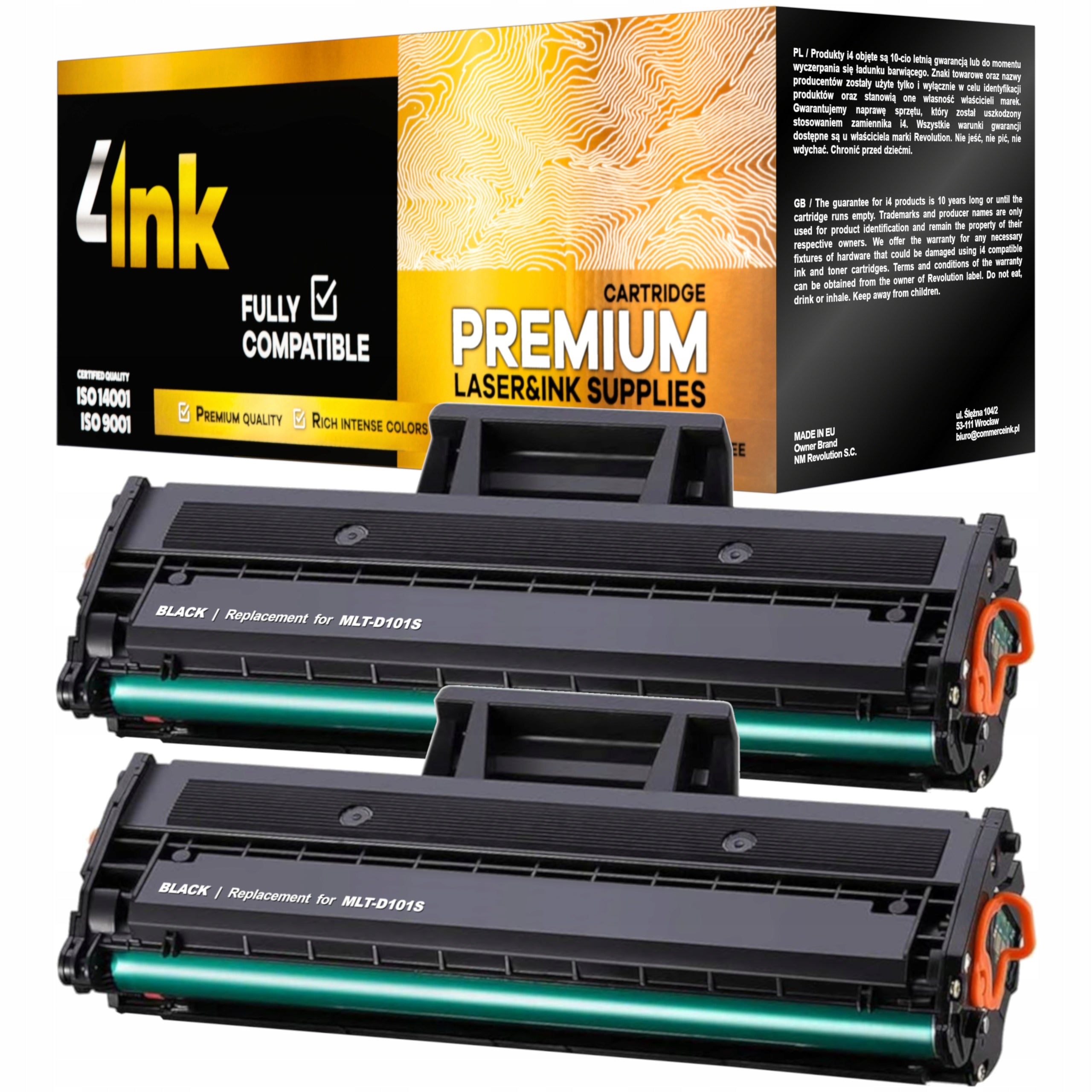 TONER 101S XL FOR SAMSUNG ML2160 ML2165W SCX3400 ML-2160 SCX-3405W ML-2165W