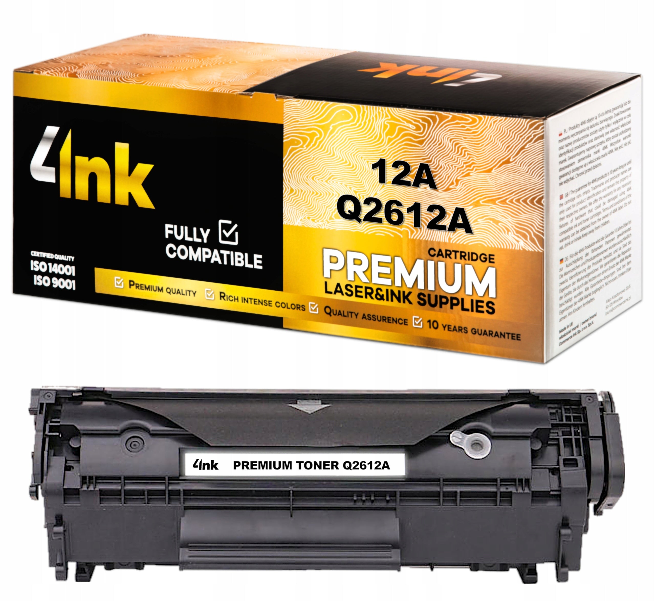 TONER 12A Q2612A XL FOR HP LASERJET 1010 1018 1020 1022 PRINTER