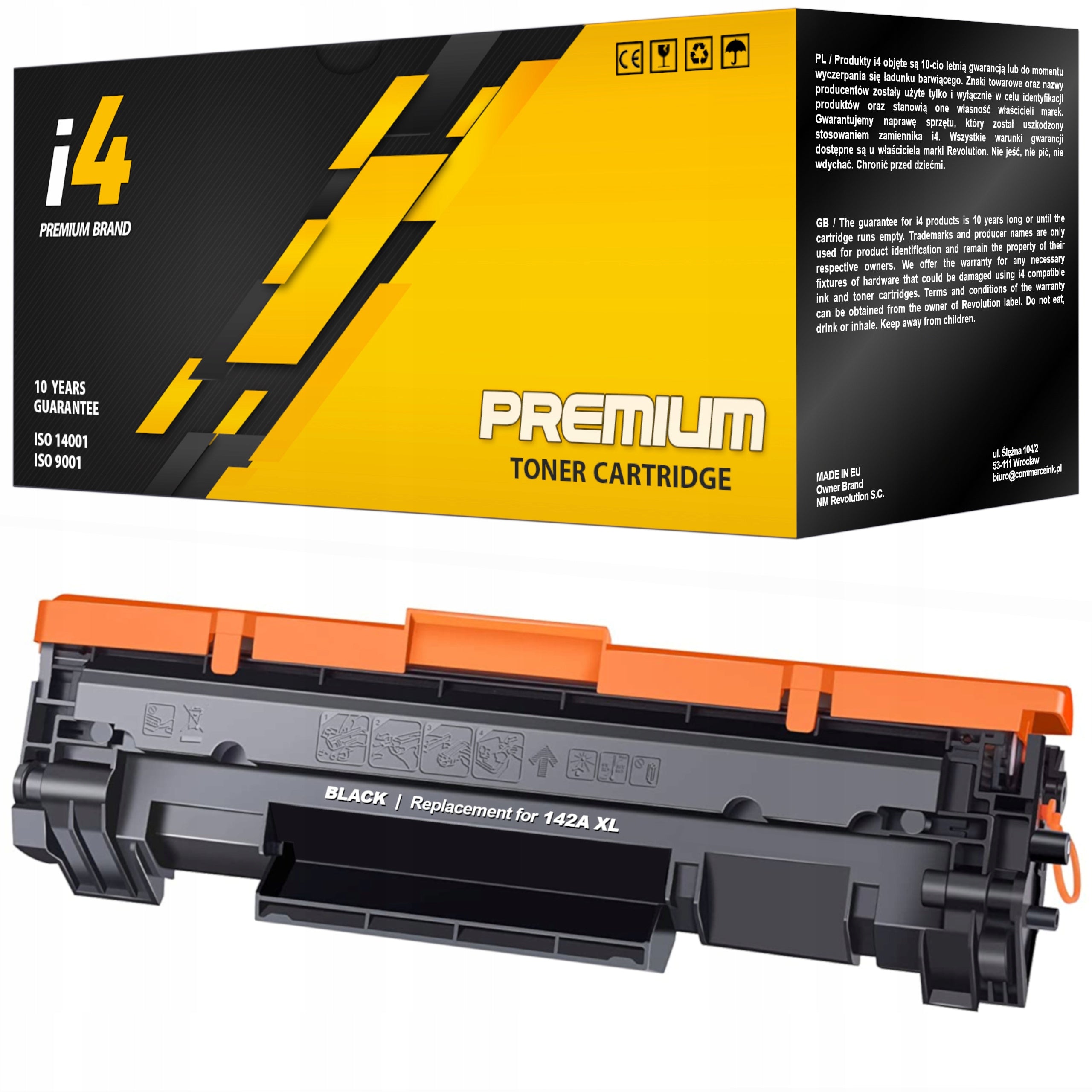 TONER 142A XL FOR HP LASERJET M110w MFP M140w PRINTER WITH CHIP