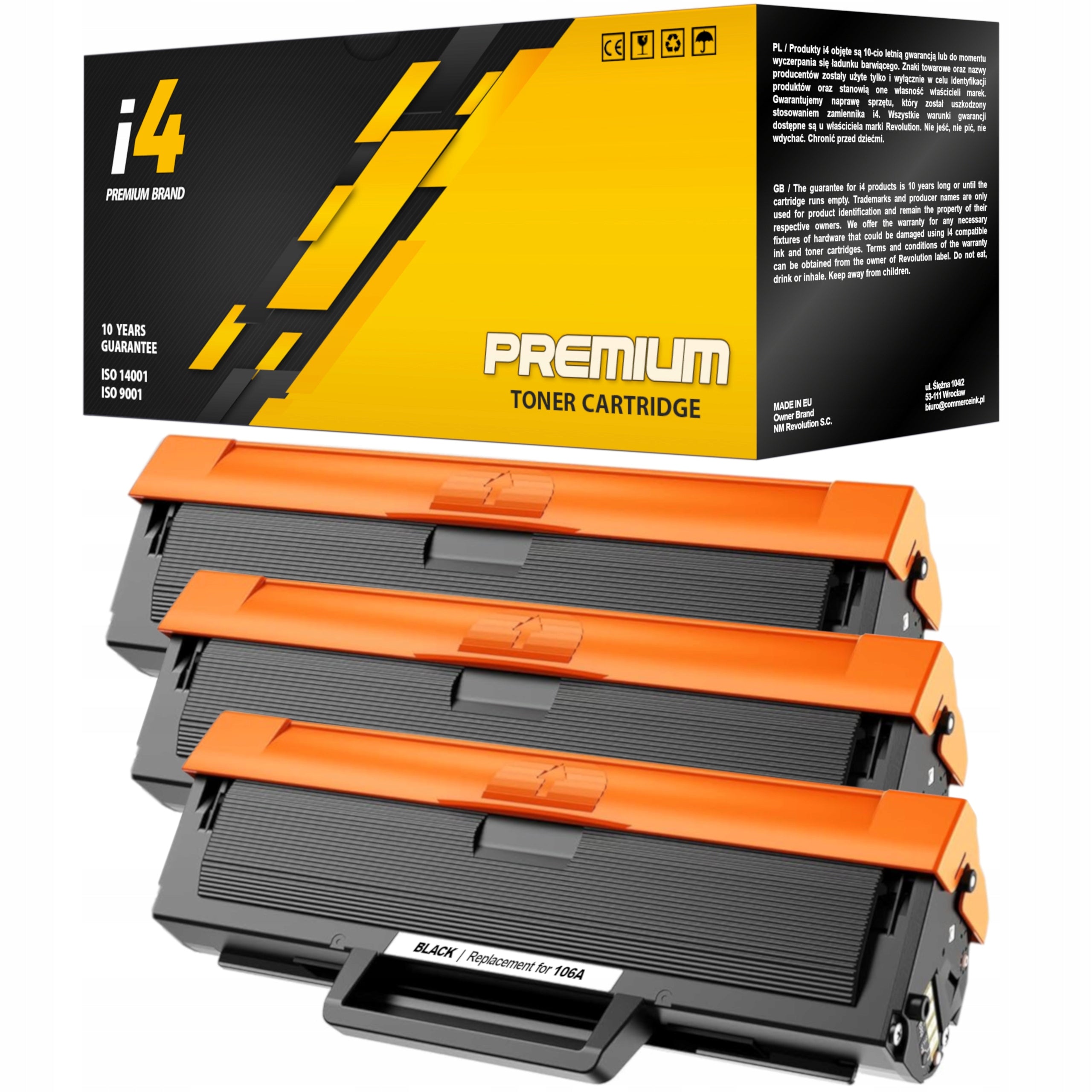 TONER CARTRIDGE 106A XL FOR HP LASER PRINTER 107a 107w MFP 135a 135w 137fnw WITH CHIP