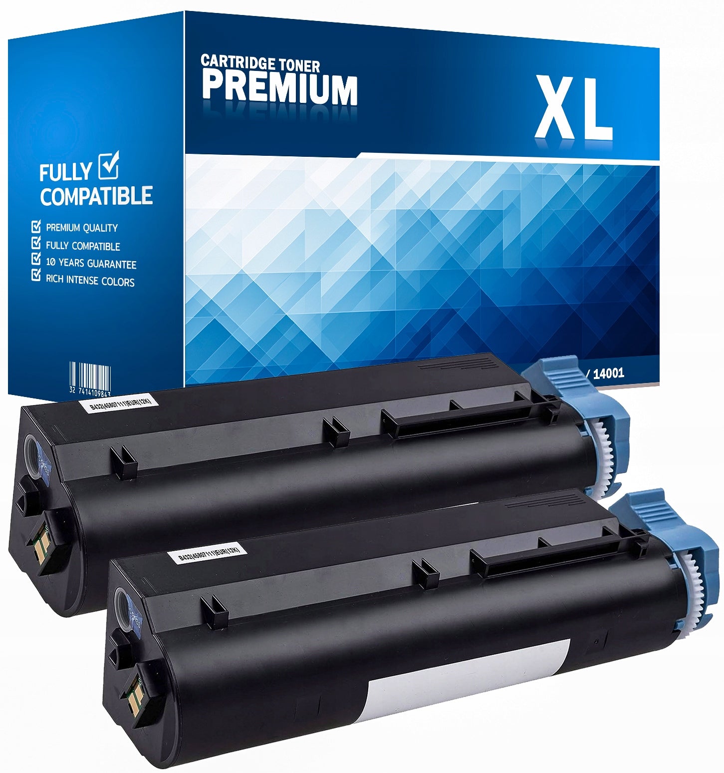 TONER CARTRIDGE FOR OKI B412 B432 B512 MB472 MB492 MB562 - NEW CHIP