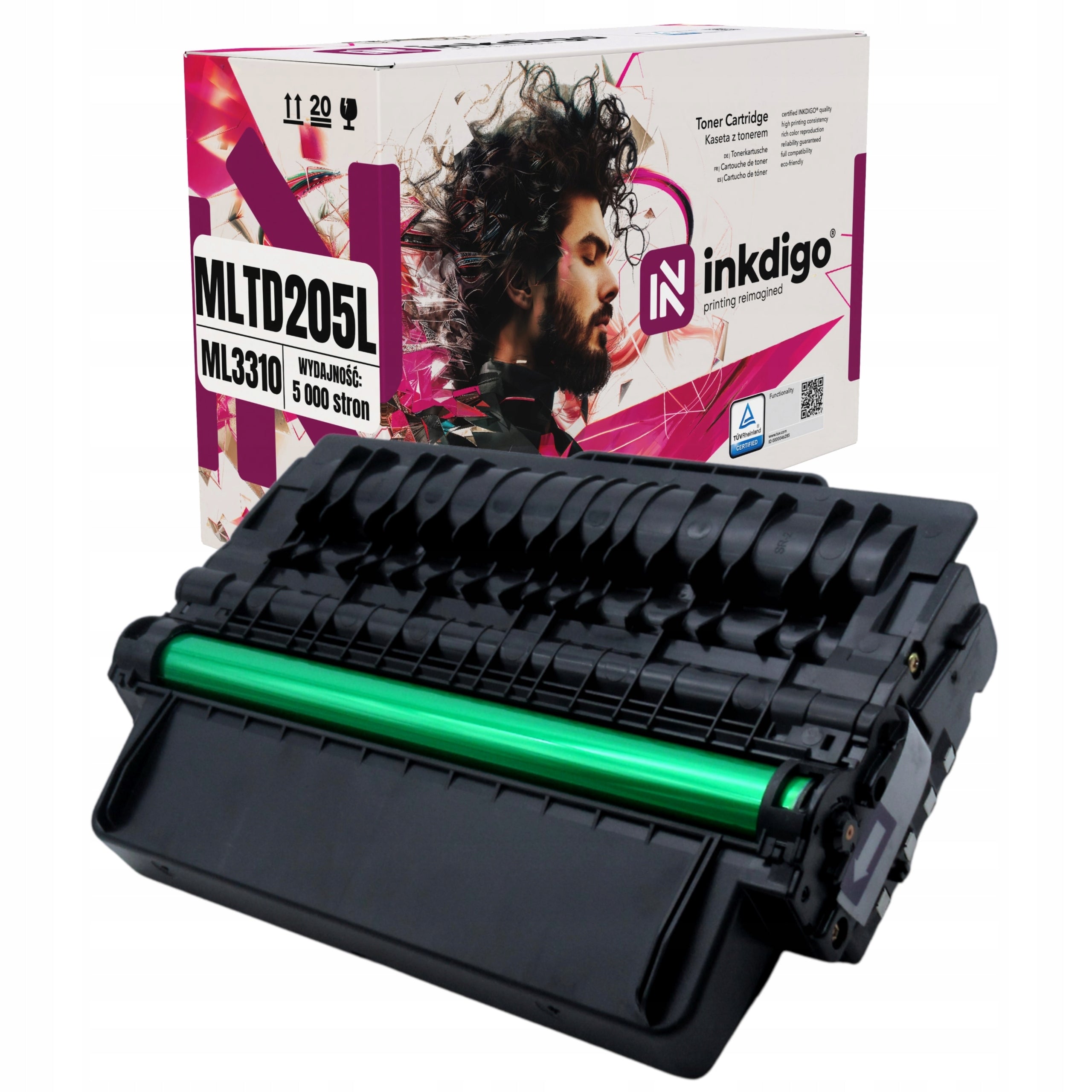 TONER CARTRIDGE FOR Samsung 205 ML-3710DW ML-3710ND SCX-4833FD D205L ML3710D ML3710ND