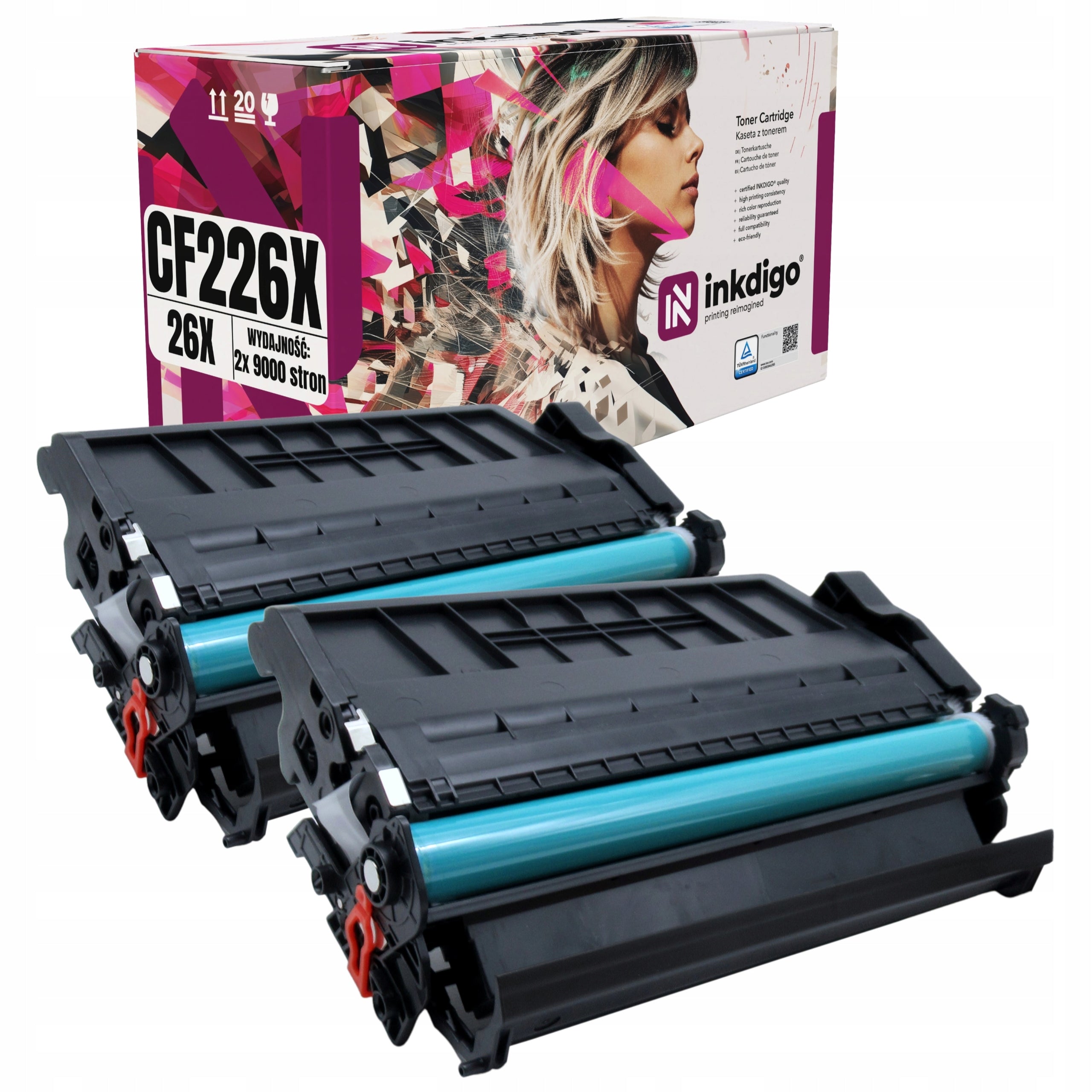 TONER CARTRIDGES FOR HP CF226X LASERJET PRO M402 MFP M426 9K