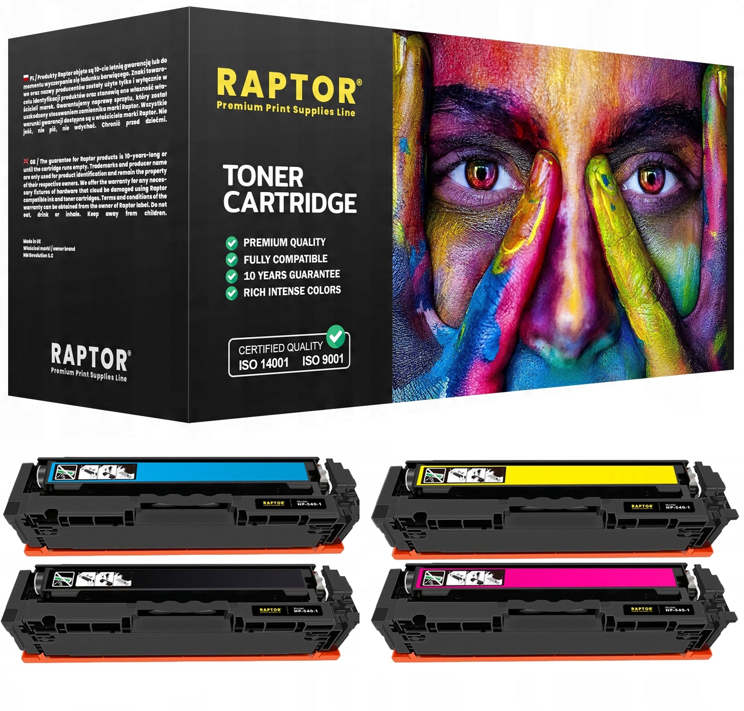 TONER CB540A 125A XL FOR HP CM1312 CM1512 CP1518 CP1215 CP1515n PRINTER