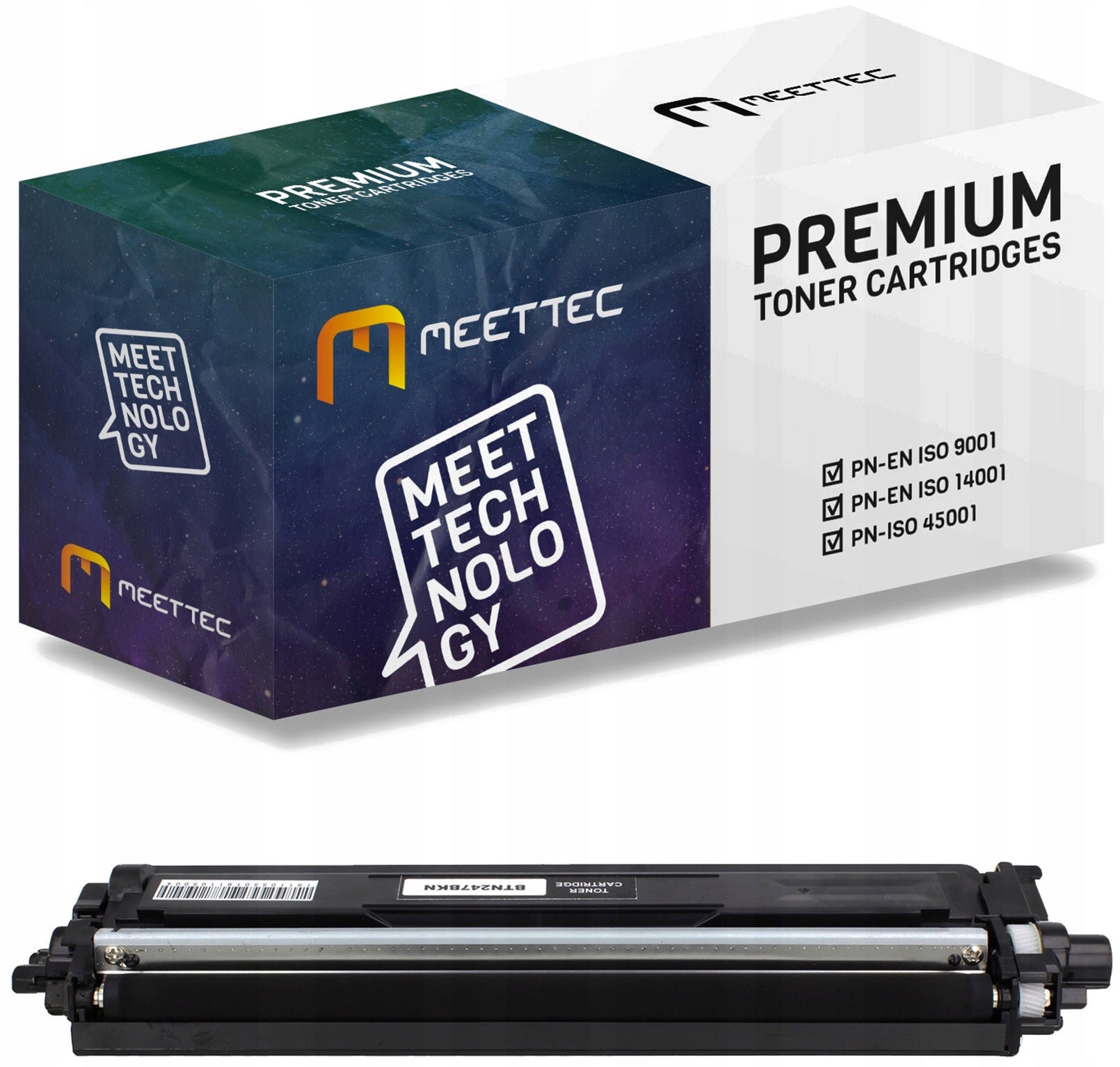 TONER FOR BROTHER DCP-L3510CDW HL-L3210CW TN-247BK - BLACK Manufacturer Meettec