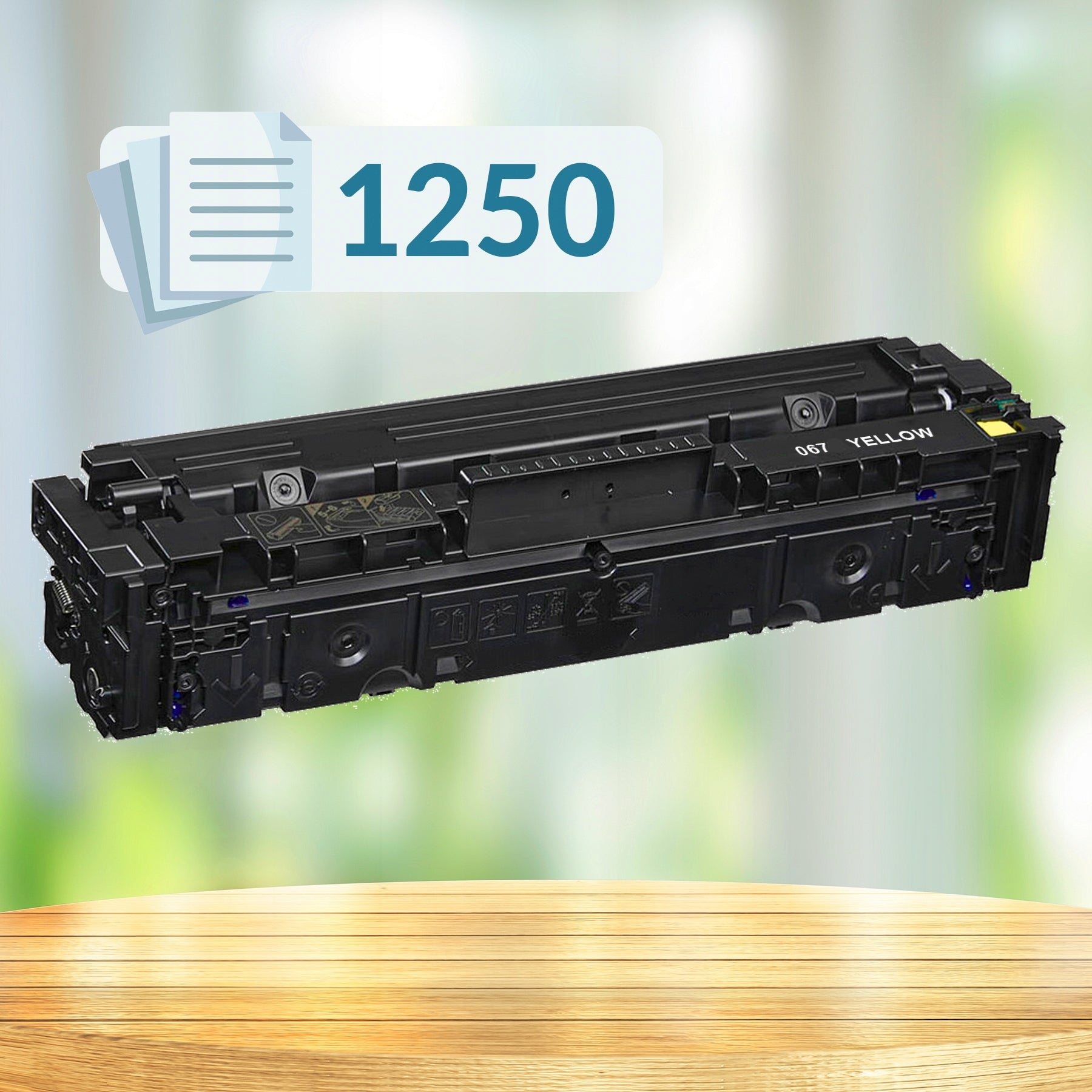TONER FOR CANON i-SENSYS MF657Cdw MF655Cw MF655Cdw MF651Cw CRG-067 YELLOW Manufacturer code Canon LBP631Cw / LBP633Cdw