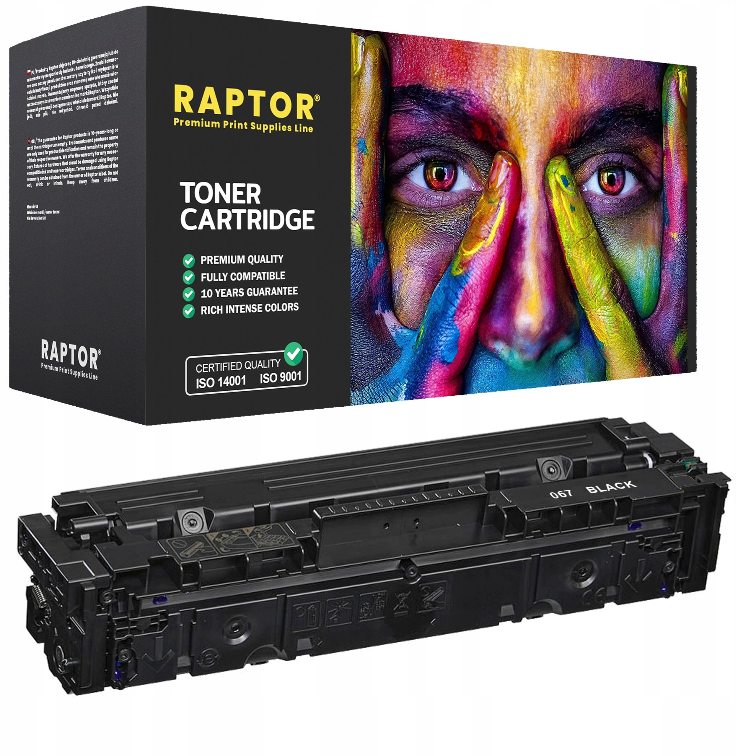TONER FOR CANON i-SENSYS MF657Cdw MF655Cx MF655Cdw MF651Cw CRG-067 BLACK