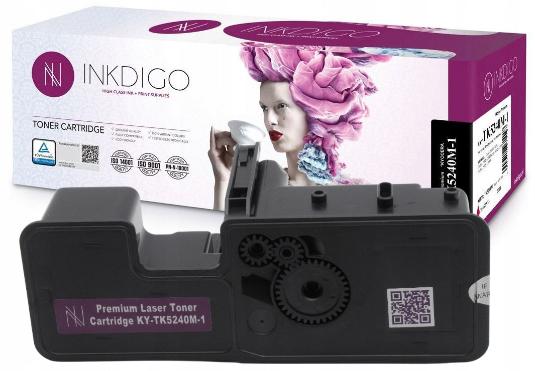 TONER INKDIGO TUV FOR KYOCERA M5526 TK-5240 MAGENTA