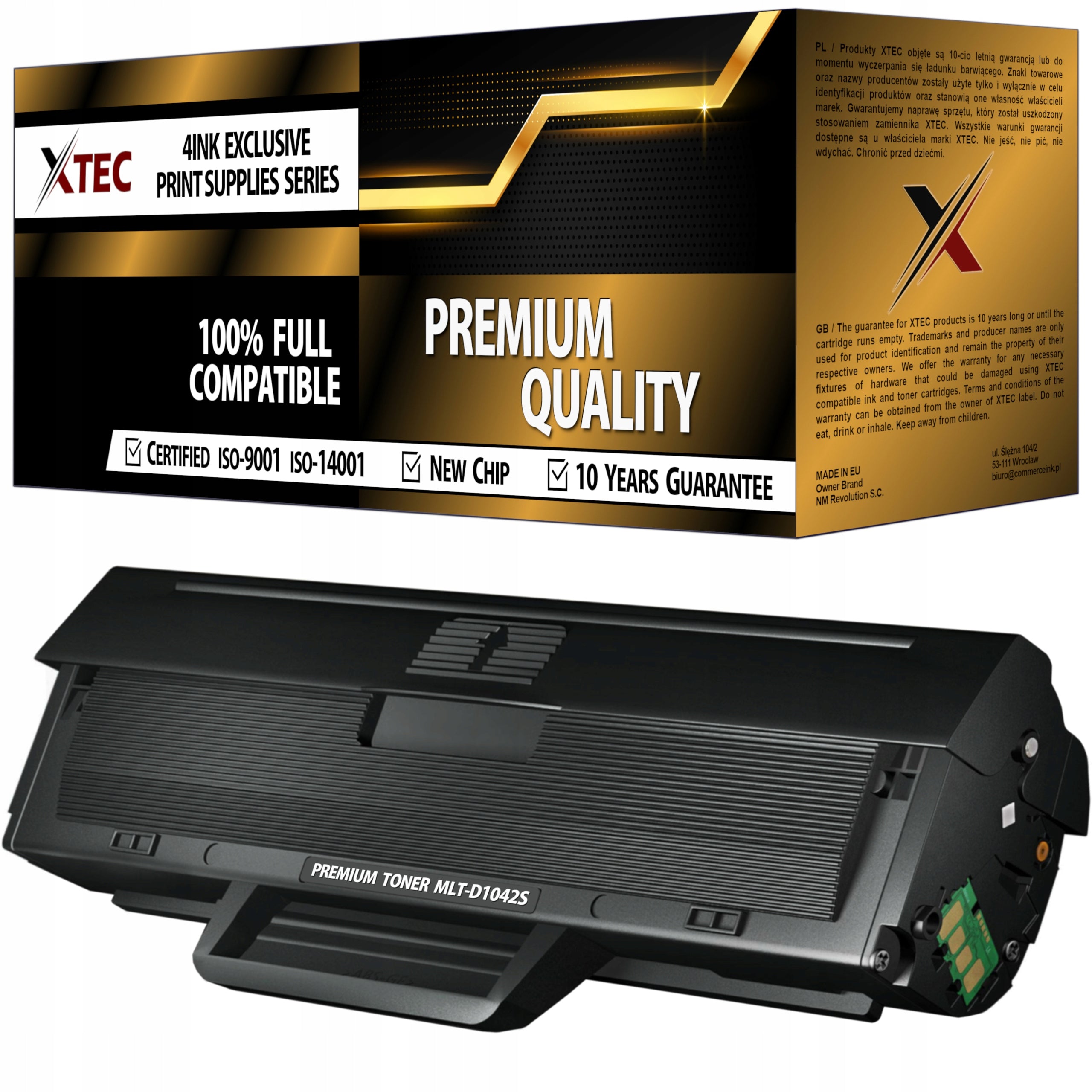 TONER MLT-D1042S XL FOR SAMSUNG SCX-3200 ML-1670 ML-1665 ML-1660