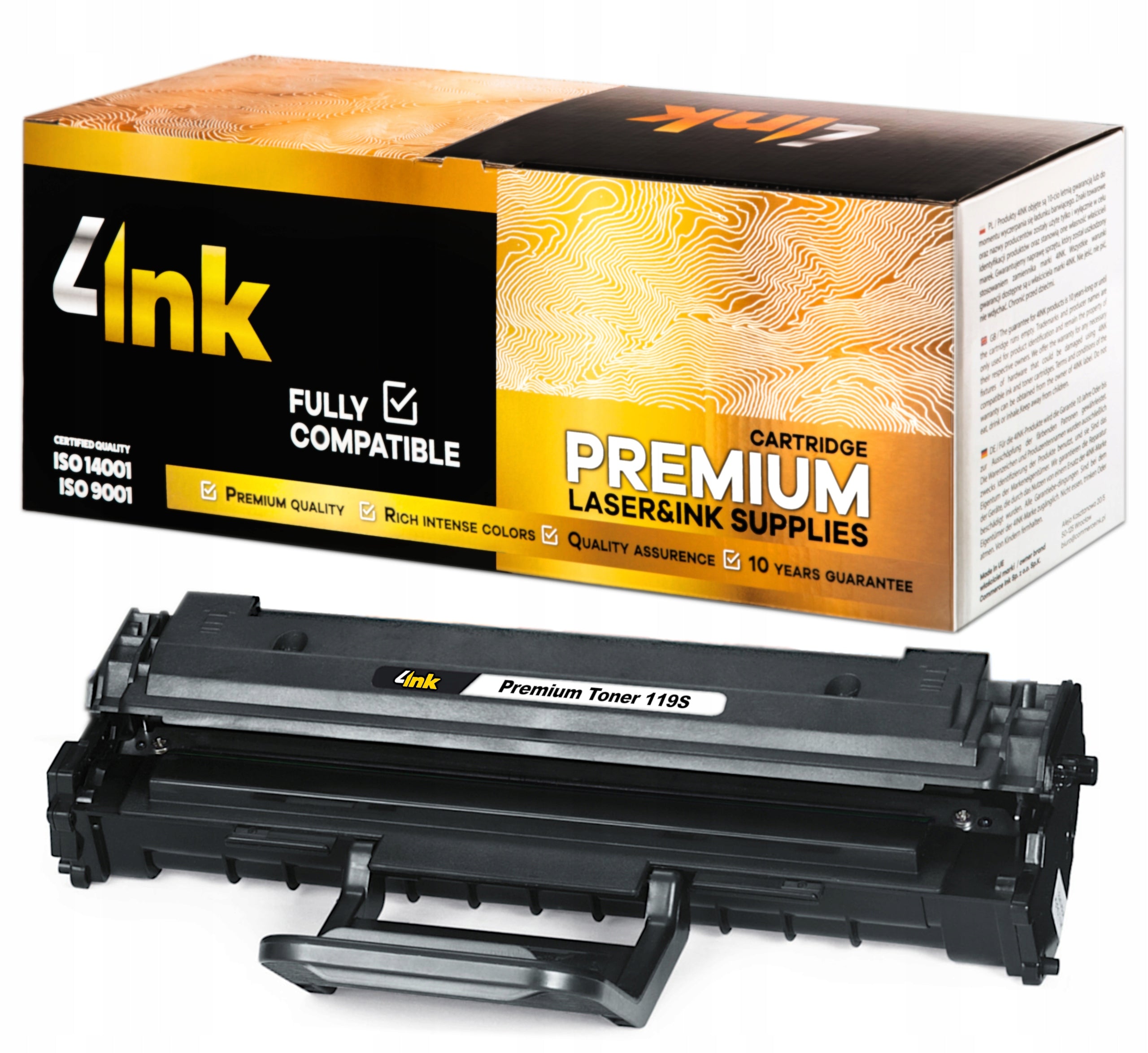TONER MLT-D119S XL FOR SAMSUNG ML-1610 ML-2010 ML-2010P SCX-4521